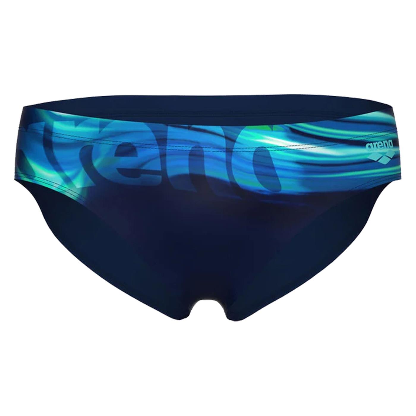 Slip Da Nuoto Uomo Arena Dreamhline - Tessuto MaxLife Eco Riciclato, Resistente Al Cloro, UPF 50+