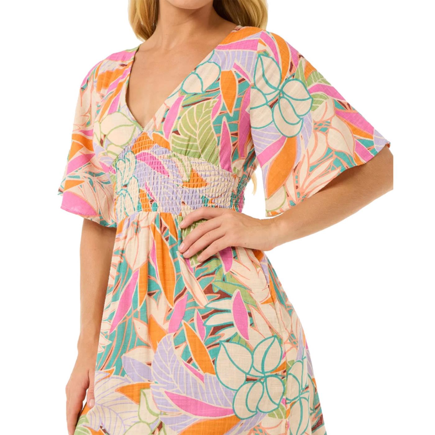 RIP CURL CALA VADELLA MIDI DRESS