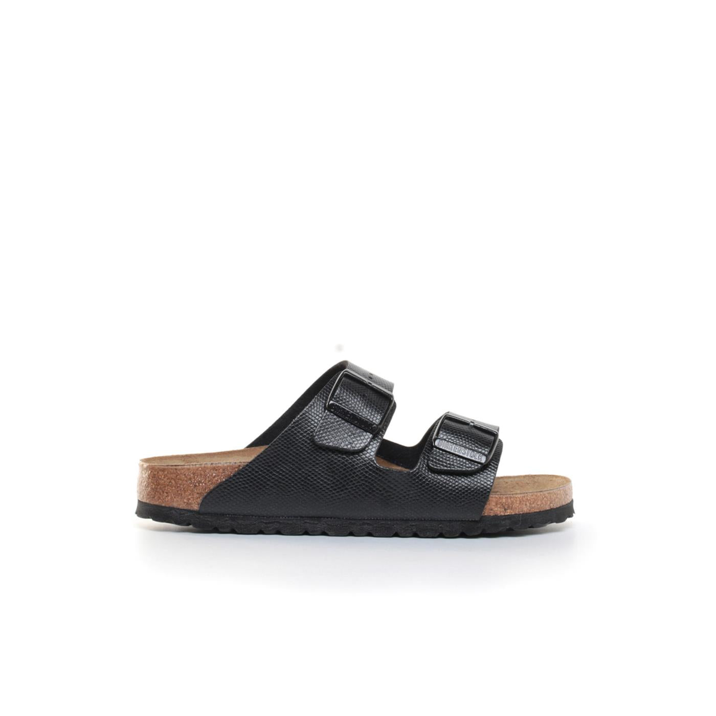 BIRKENSTOCK ARIZONA SHINY LIZ BLACK