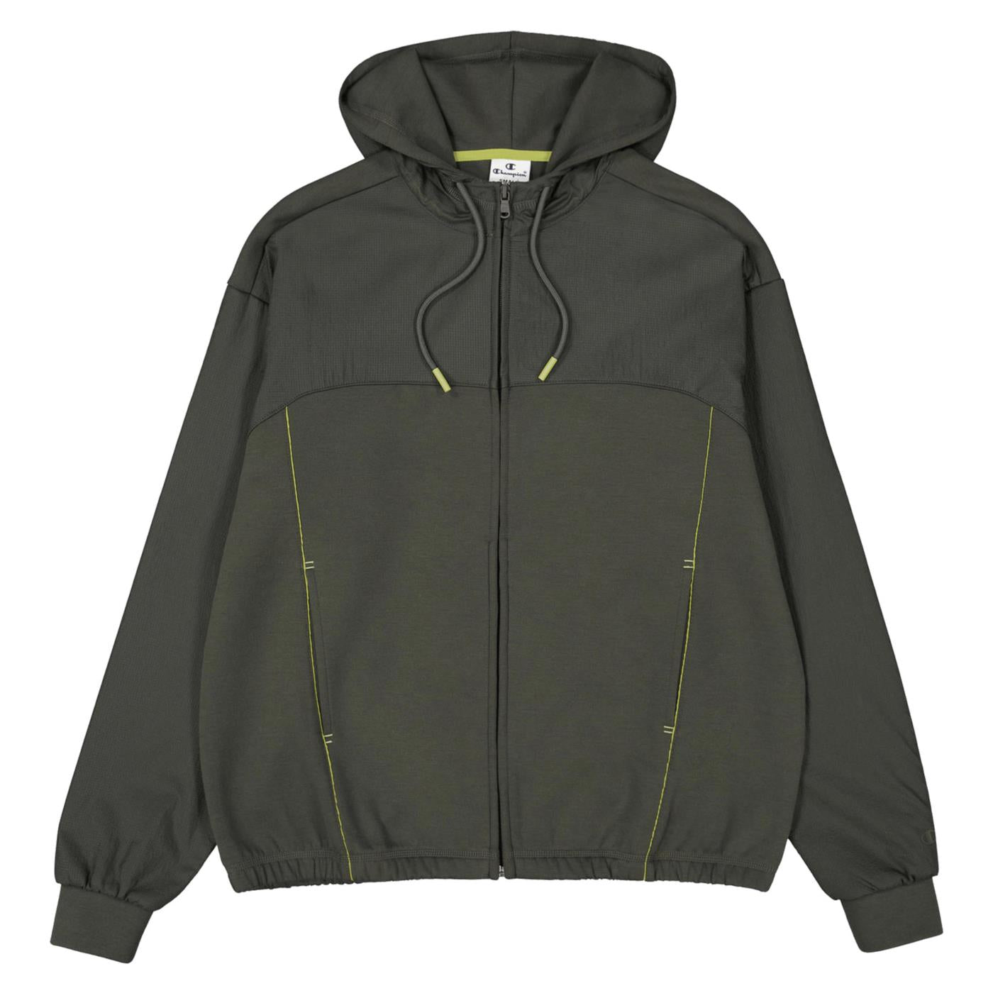 CHAMPION W HOODED FZ SWEATSHIRT