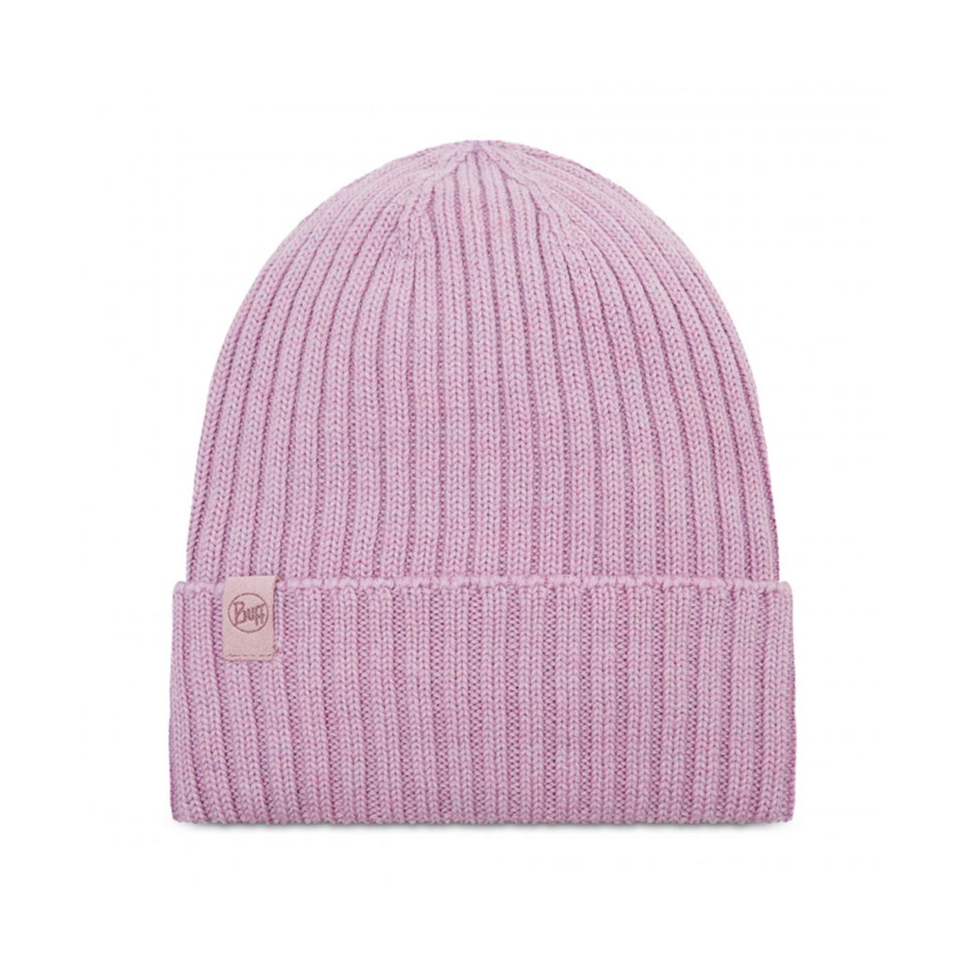 BUFF KNITTED HAT NORVAL PANSY