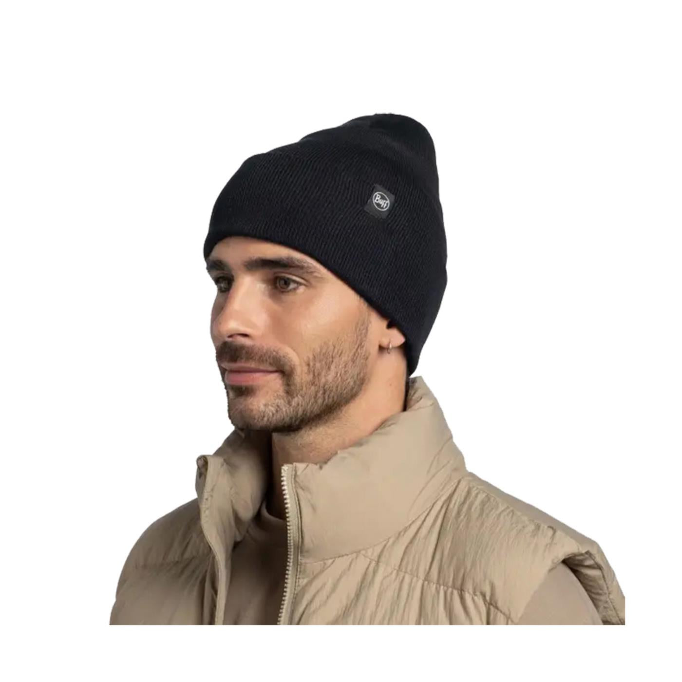 BUFF KNITTED BEANIE LILON BLAC