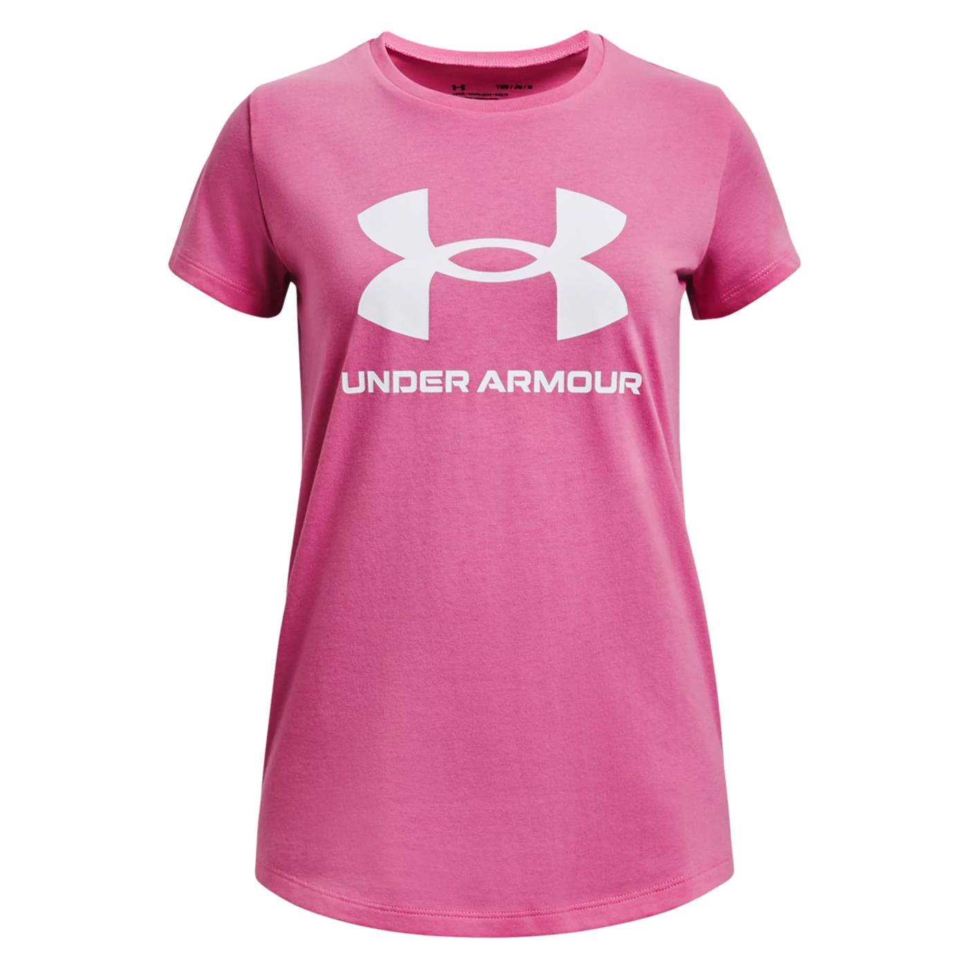 UNDER ARMOUR GIRL SPORTSTYLE SS TEE