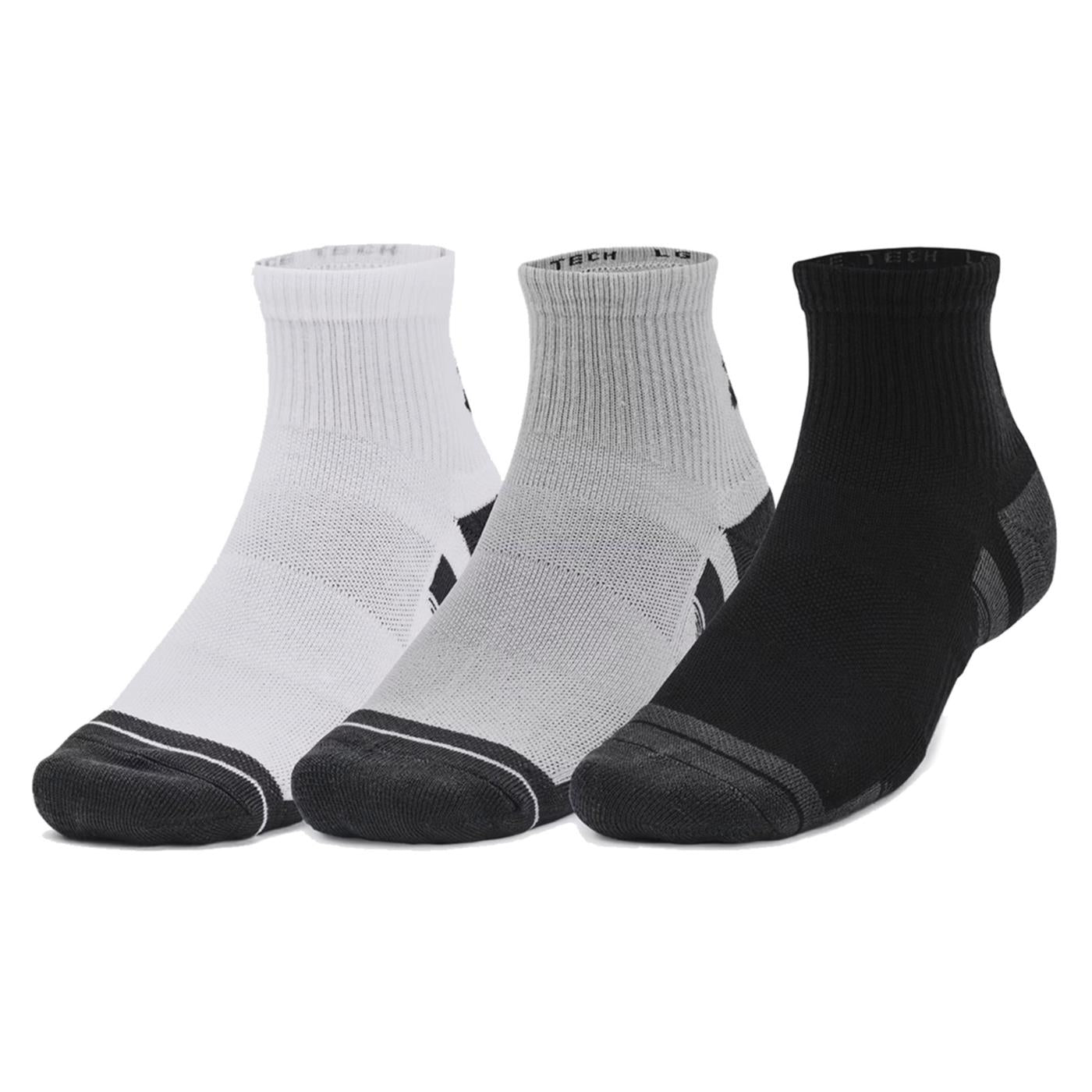 UNDER ARMOUR PERFORMANCE TECH 3PK QTR