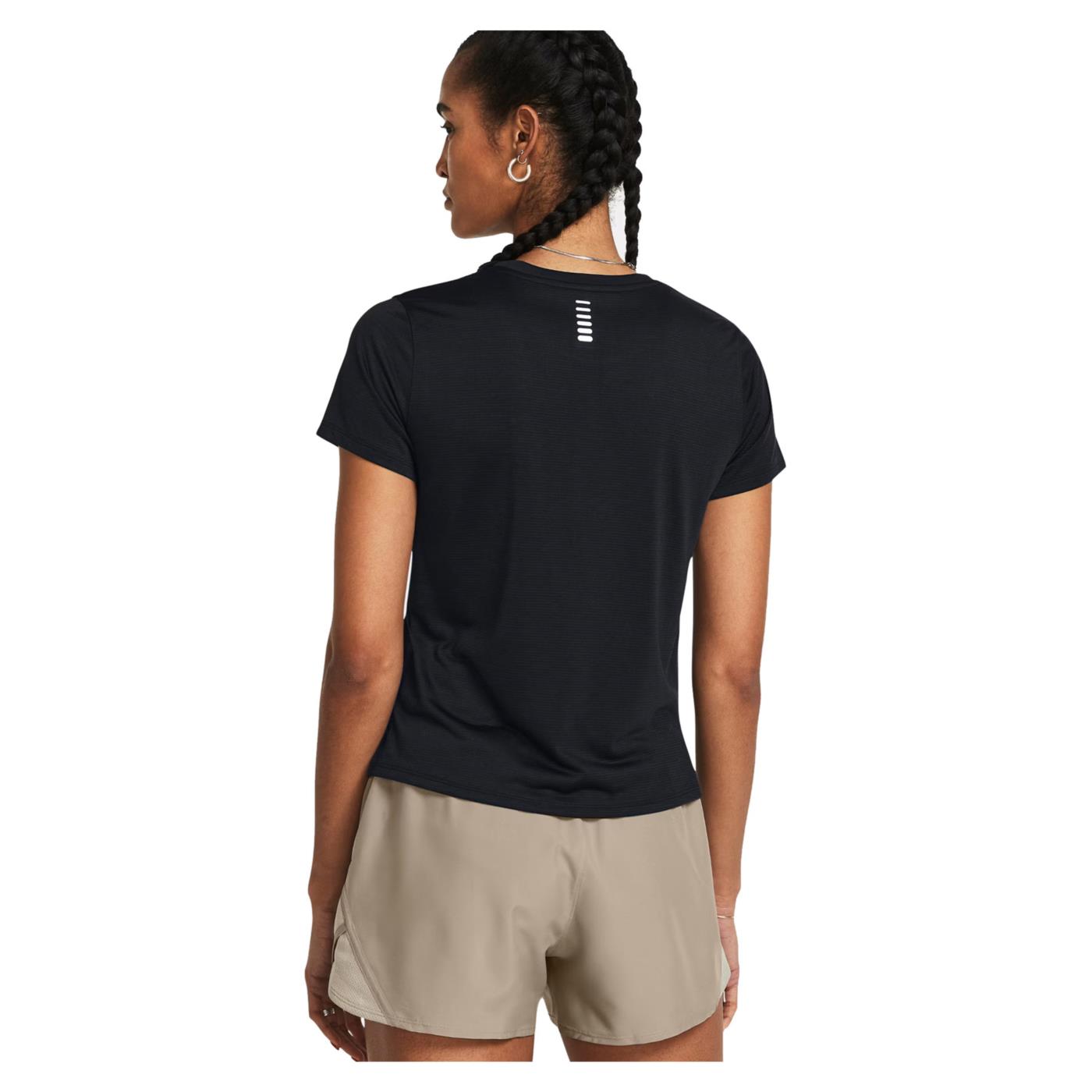 UNDER ARMOUR W LAUNCH SHORT SLEEVE TEE