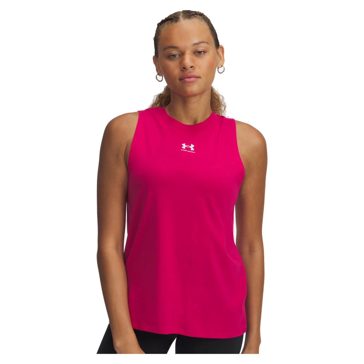 UNDER ARMOUR W RIVAL MUSCLE TANK