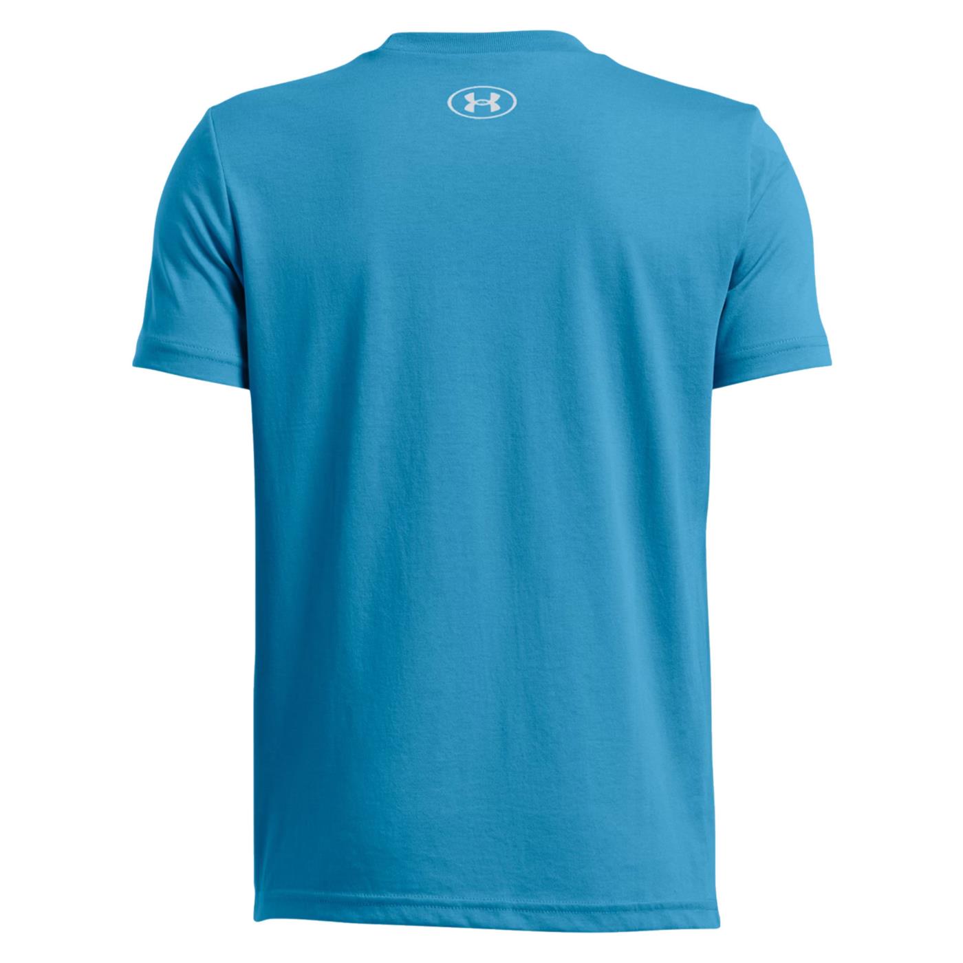UNDER ARMOUR JR LOGO WORDMARK SS TEE