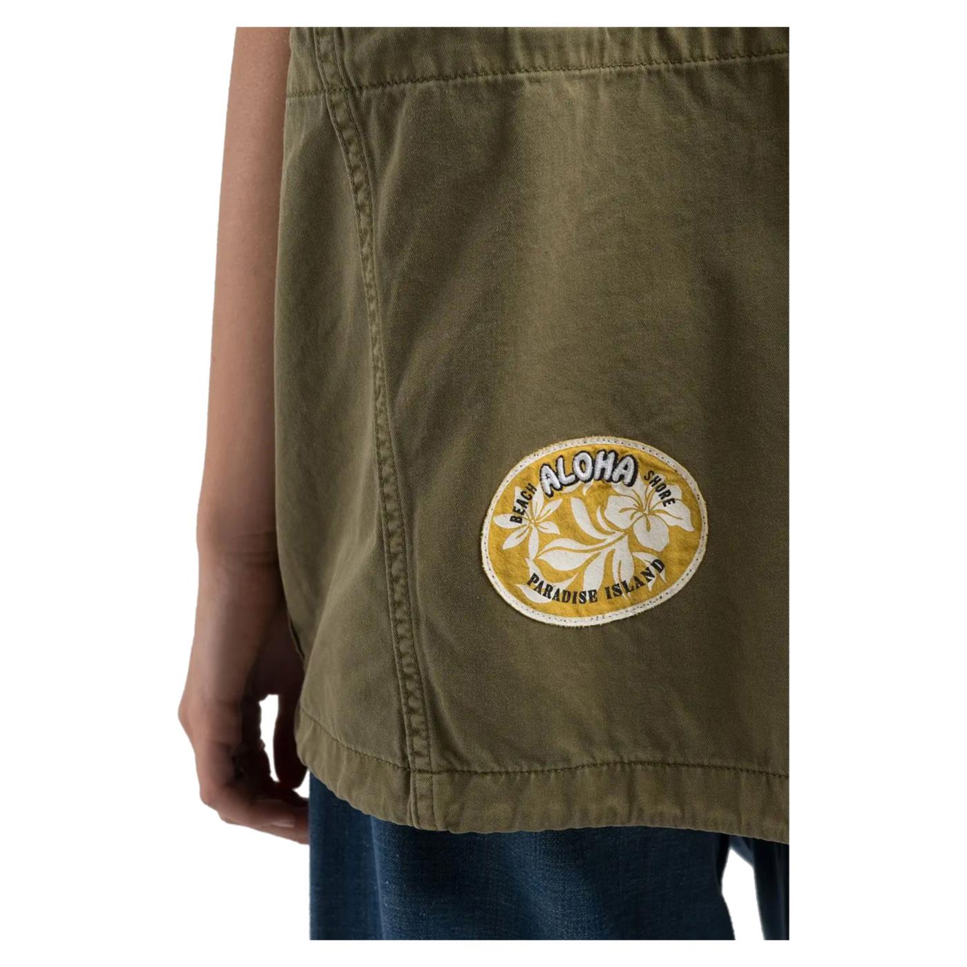 REPLAY CAMICIA TWILL COULISSE