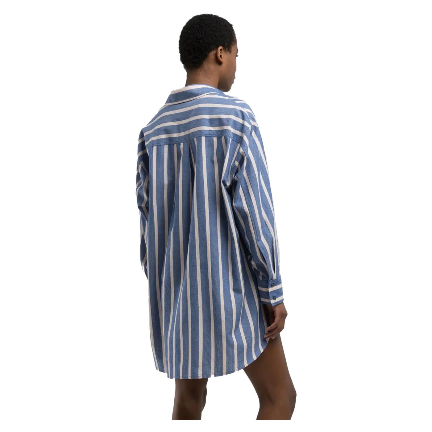 REPLAY CAMICIA RELAXED FIT RIGHE