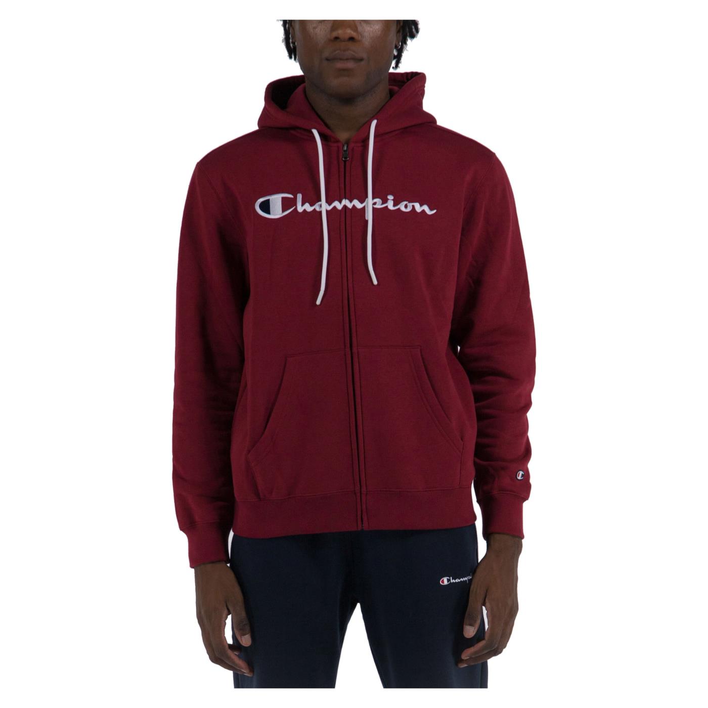 CHAMPION HOODED FULL ZIP SWEATSHIR