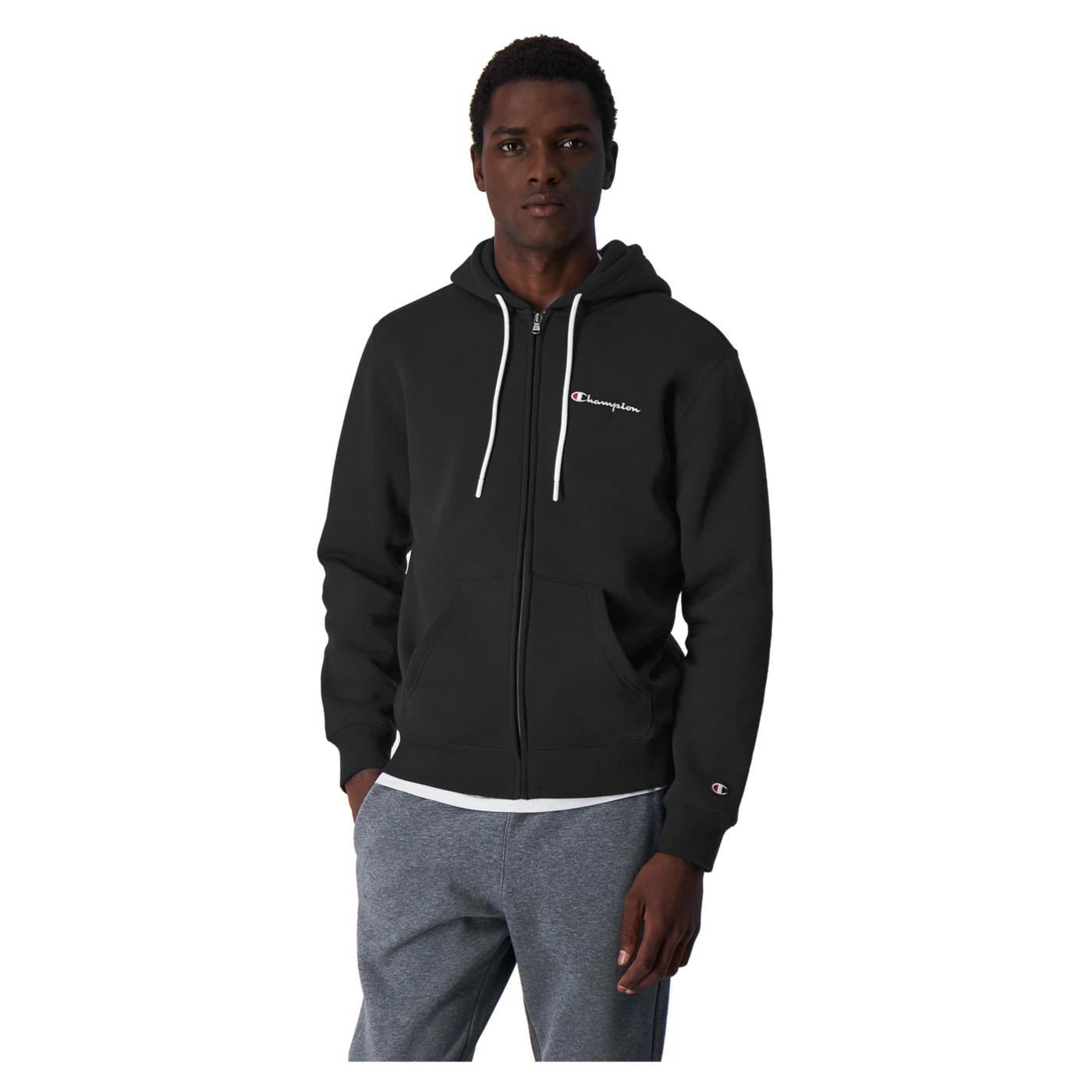 CHAMPION HOODED FULL ZIP SWEATSHIR