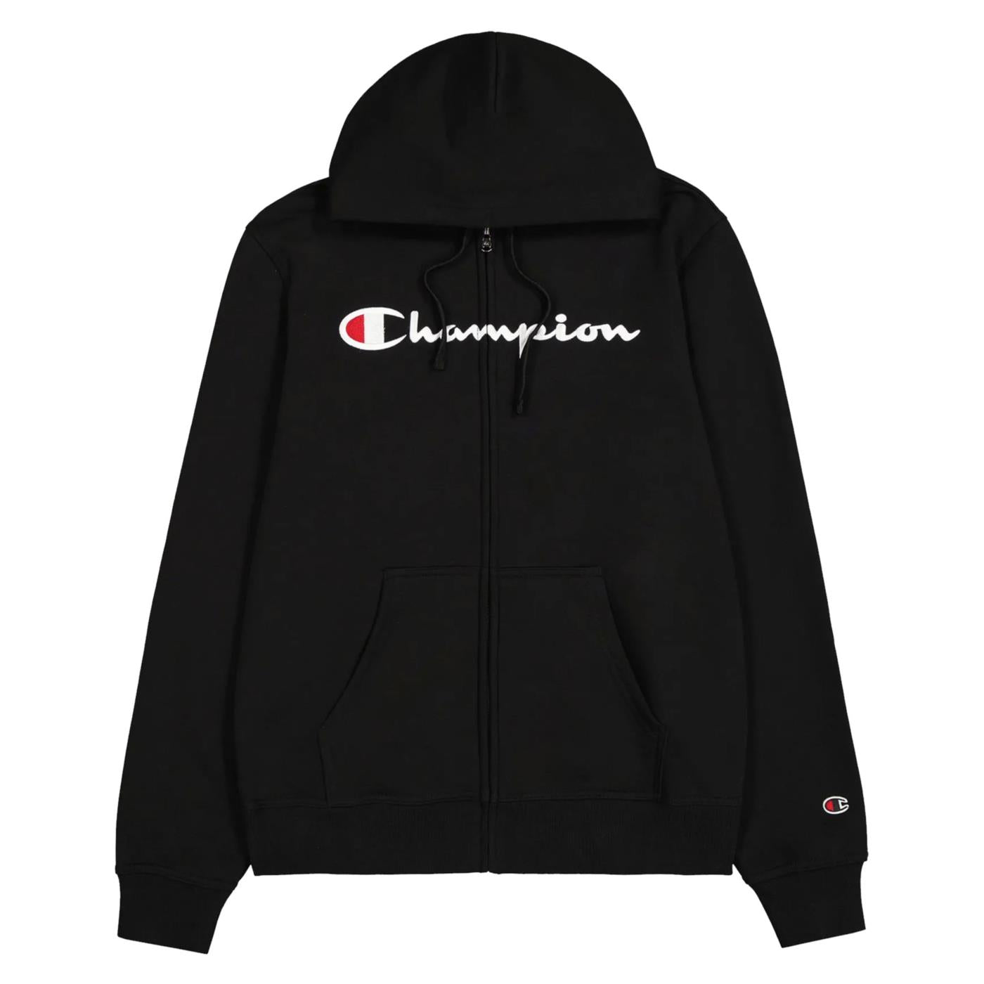 CHAMPION HOODED FZ SWEATSHIRT