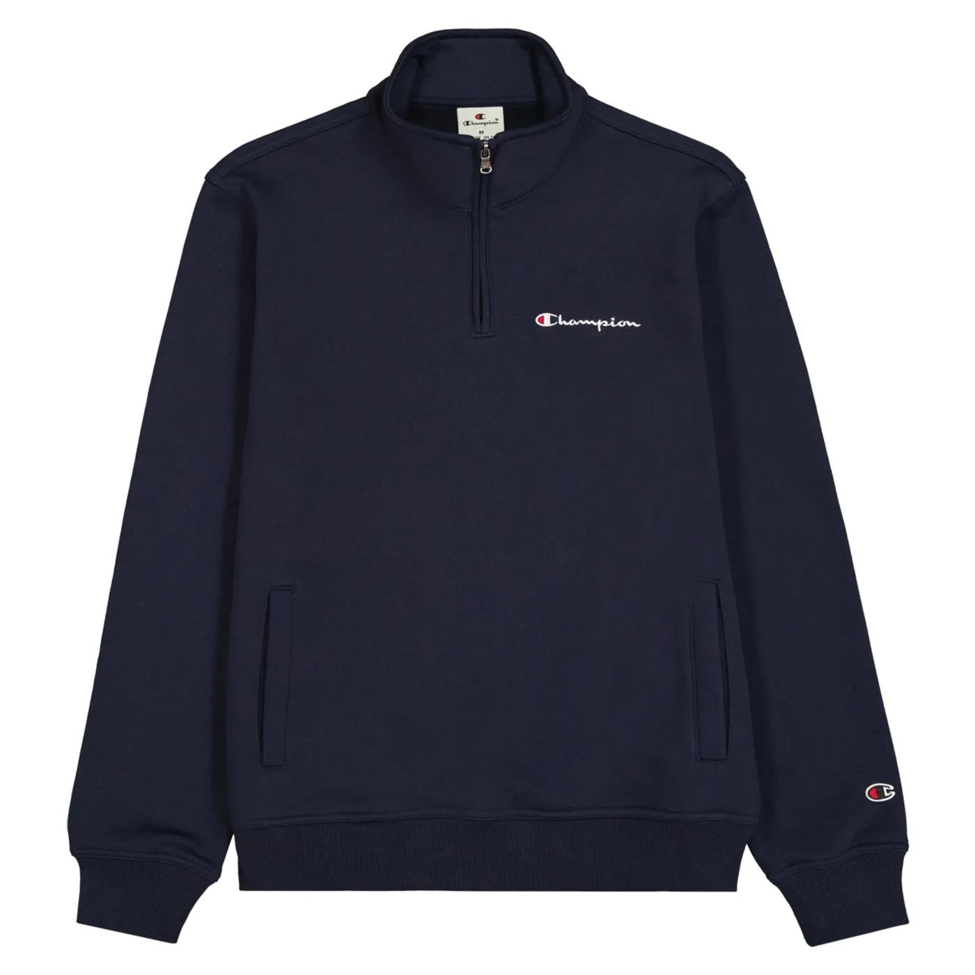 CHAMPION HALF ZIP SWEATSHIRT