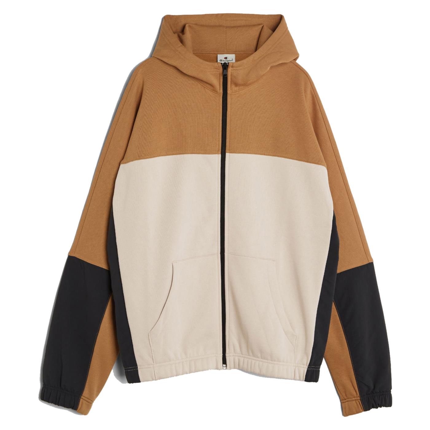 CHAMPION HOODED FZ SWEATSHIRT