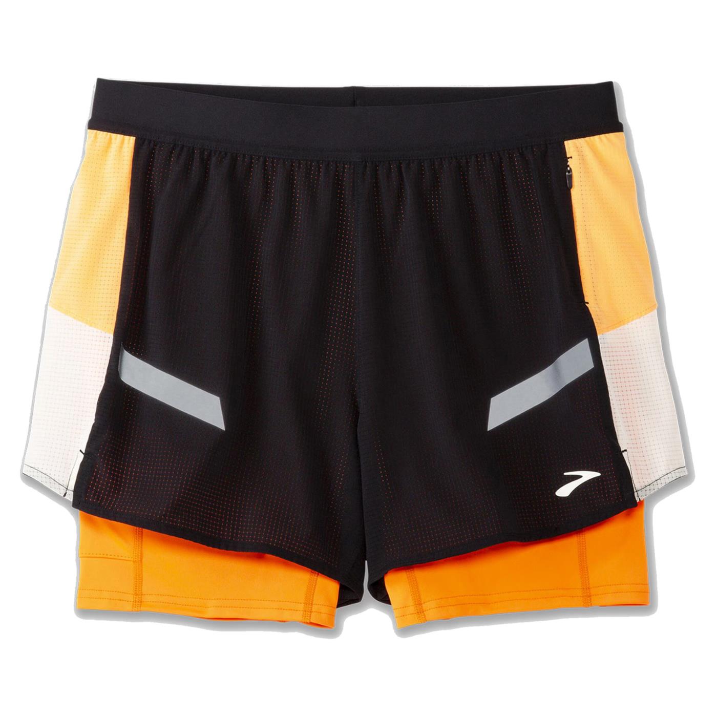 BROOKS RUN VISIBLE 2IN1 SHORT W