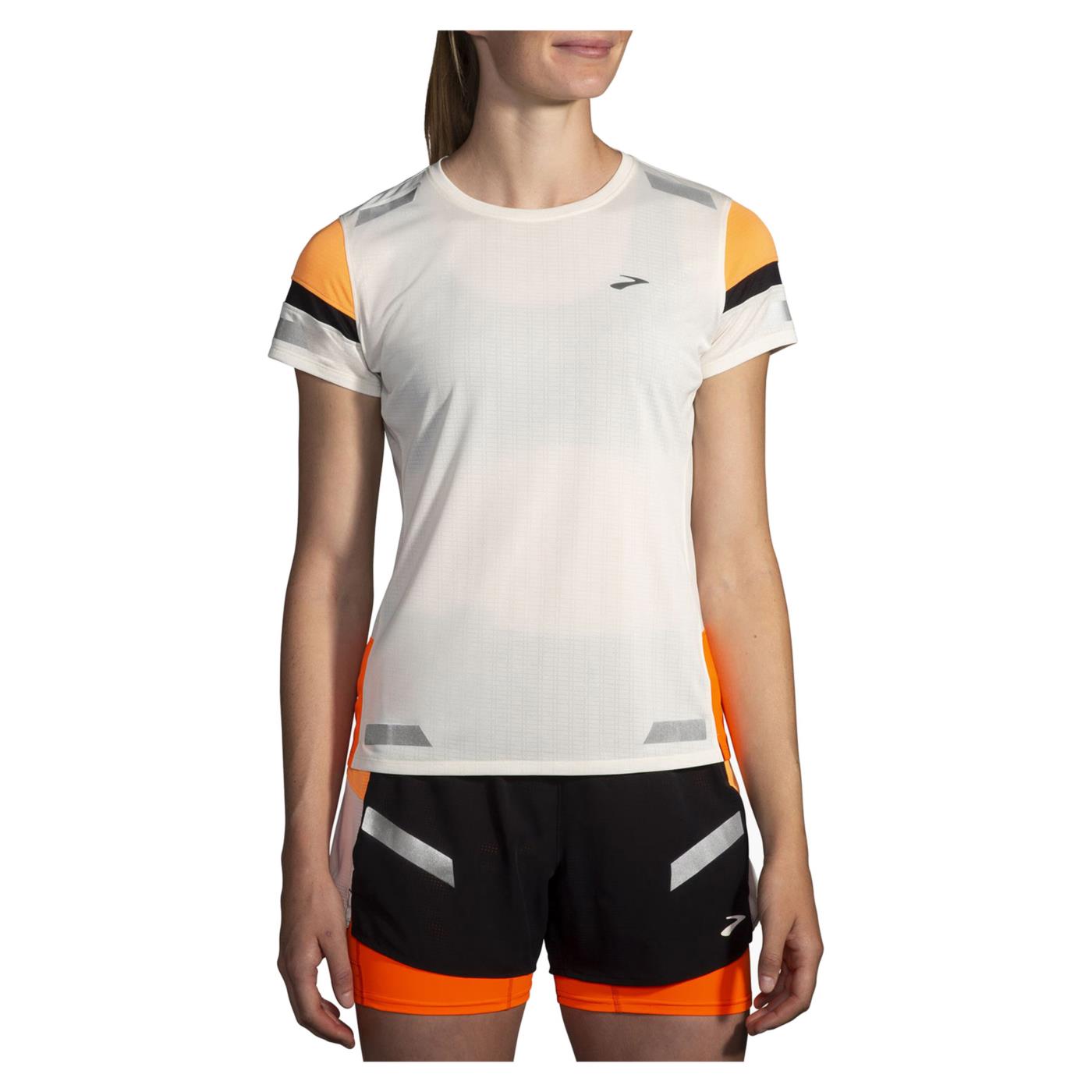 BROOKS RUN VISIBLE SS RUN TEE W