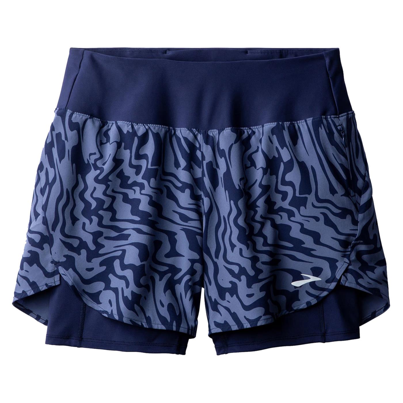 BROOKS CHASER 5INCH 2IN1 SHORT W