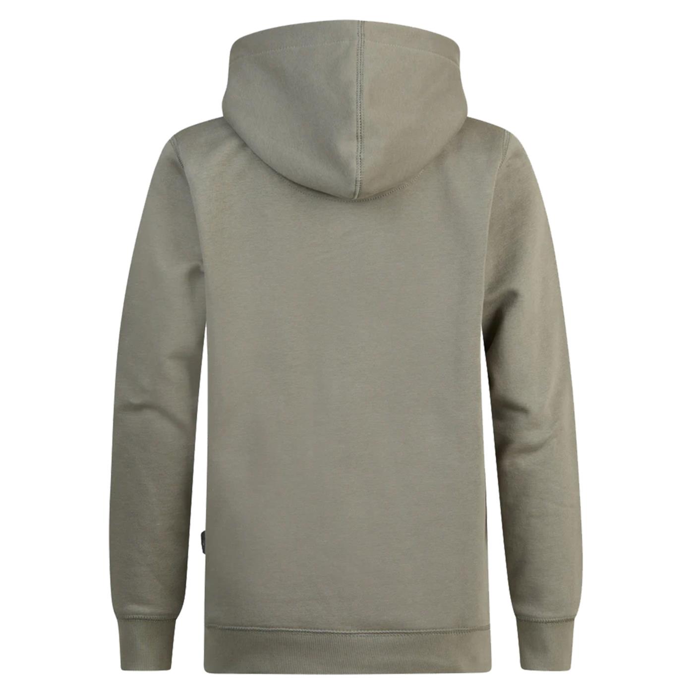 PETROL BOYS SWEATER HOODED PRINT