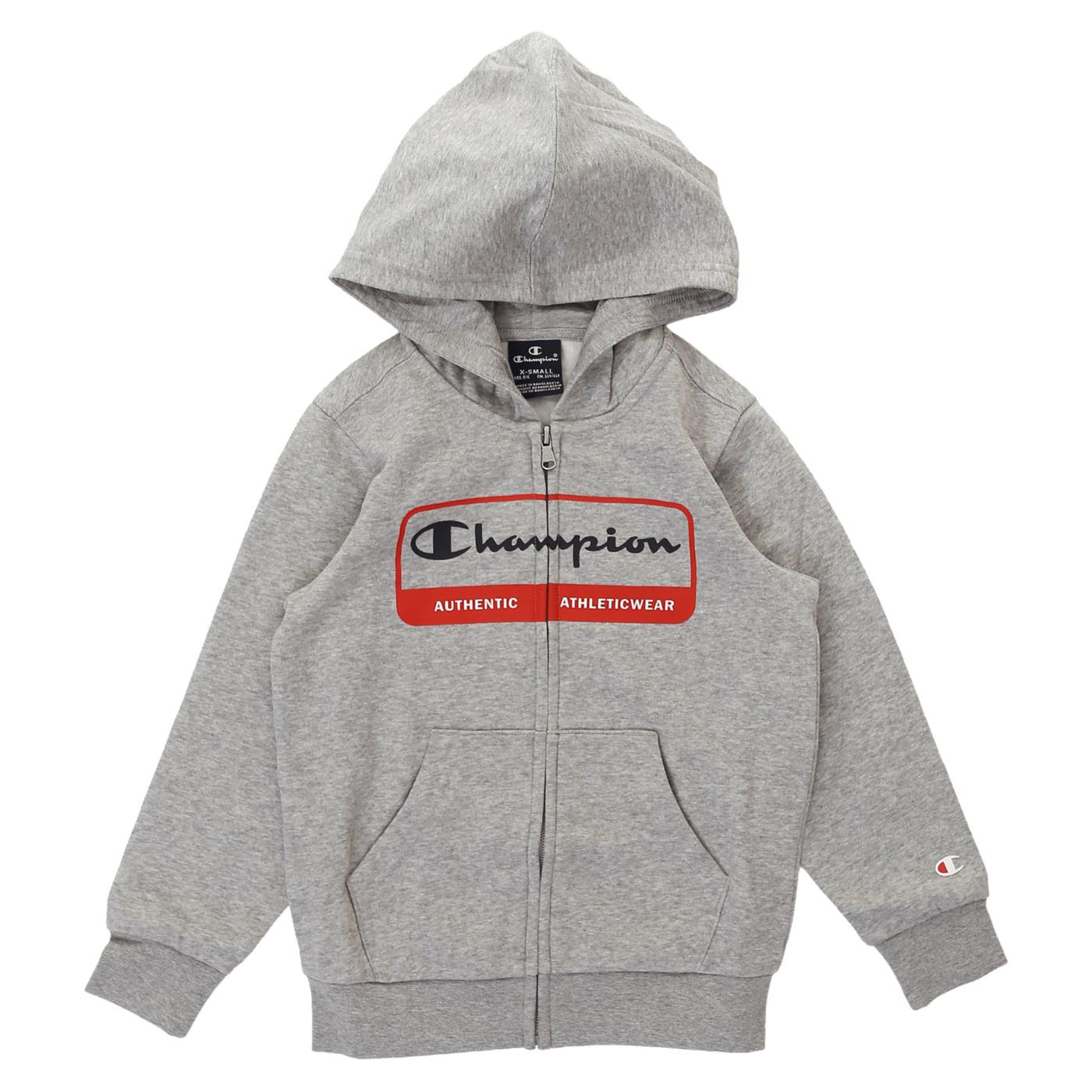 CHAMPION HOODED FULL ZIP SWEATSHIR