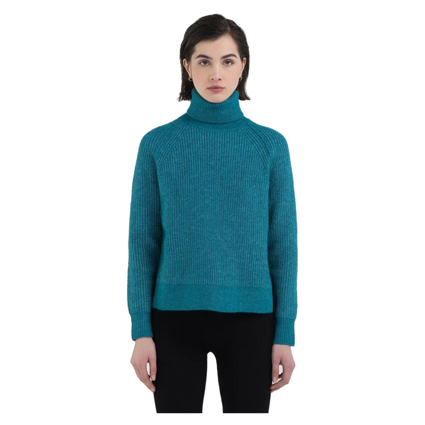 REPLAY MAGLIA DONNA COLLO ALTO