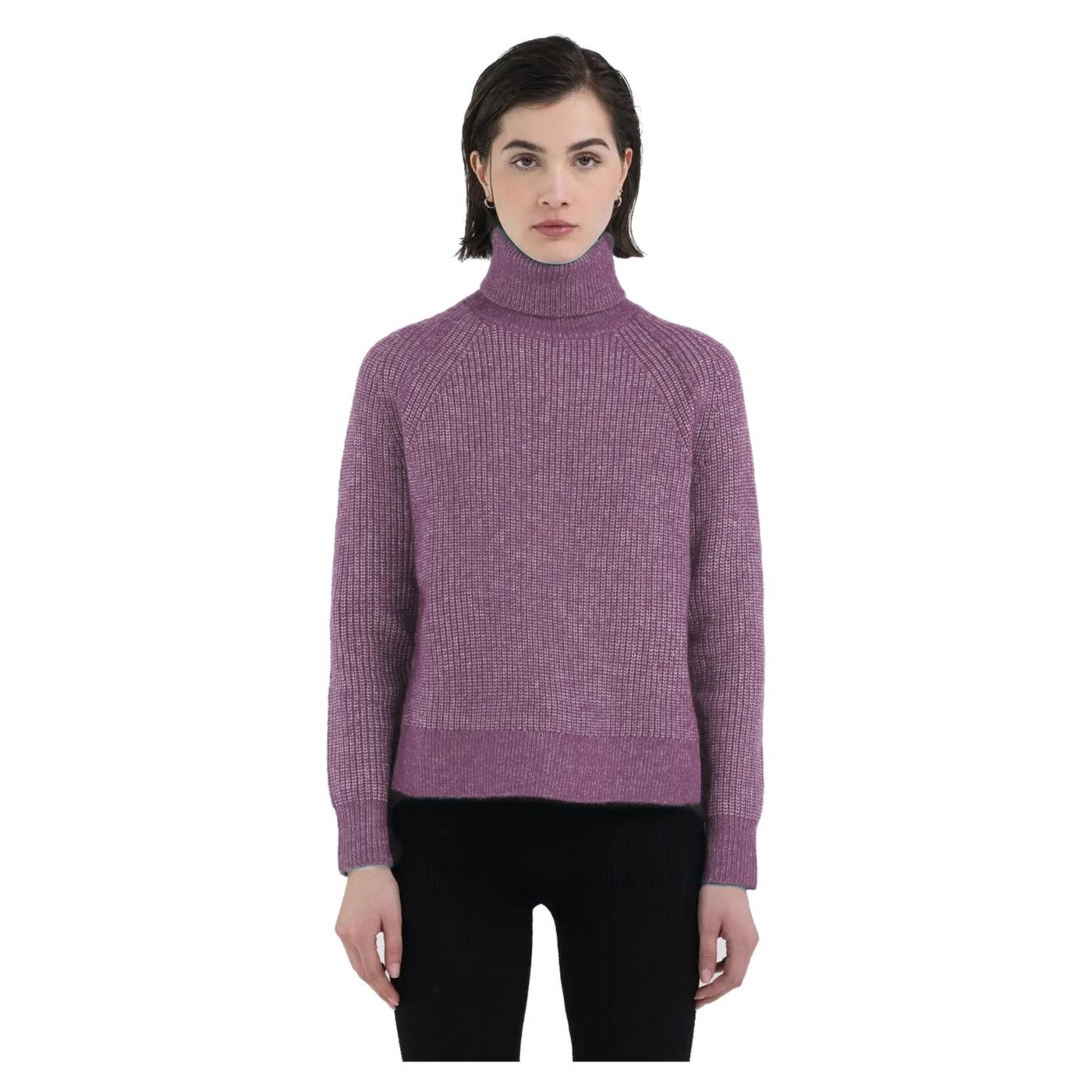 REPLAY MAGLIA DONNA COLLO ALTO