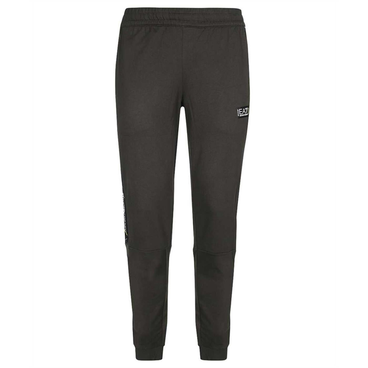EMPORIO ARMANI 7 EA7 TRAIN LOGO TAPE PANTS