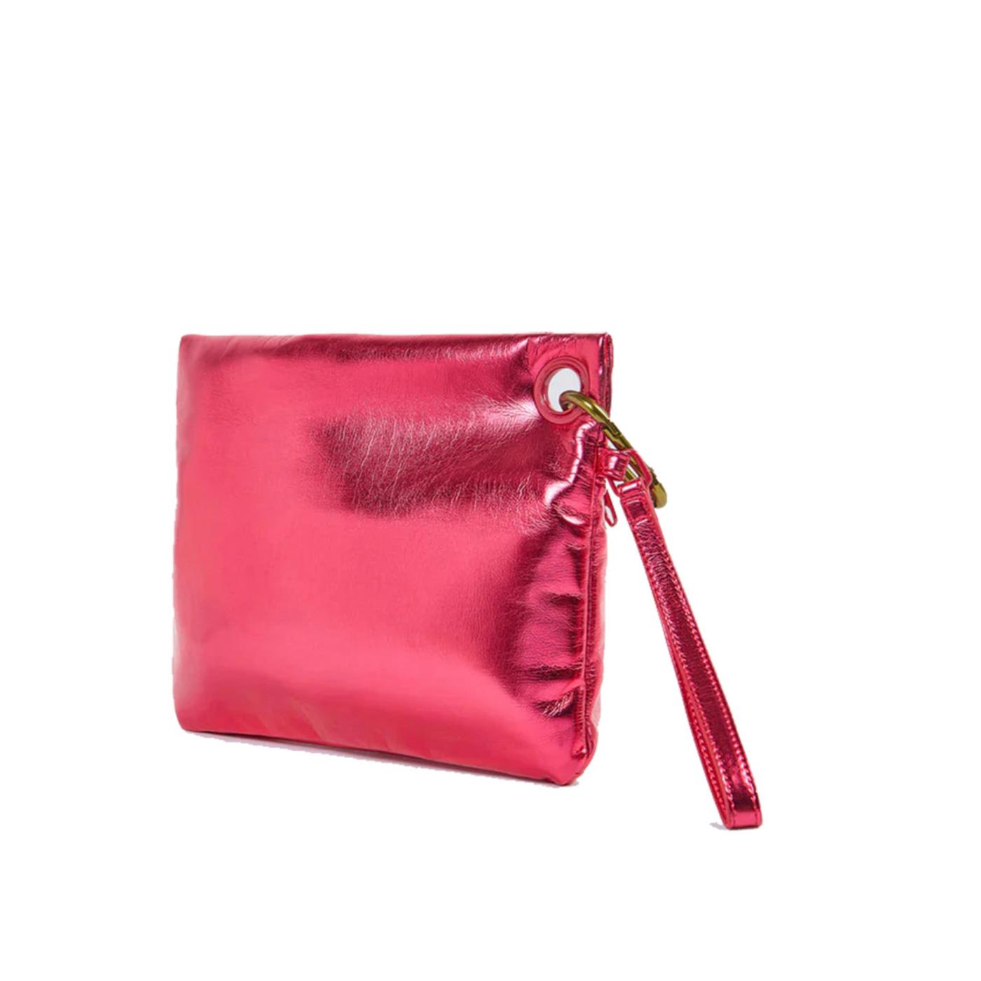 SUNDEK LAMINATED CLUTCH BAG