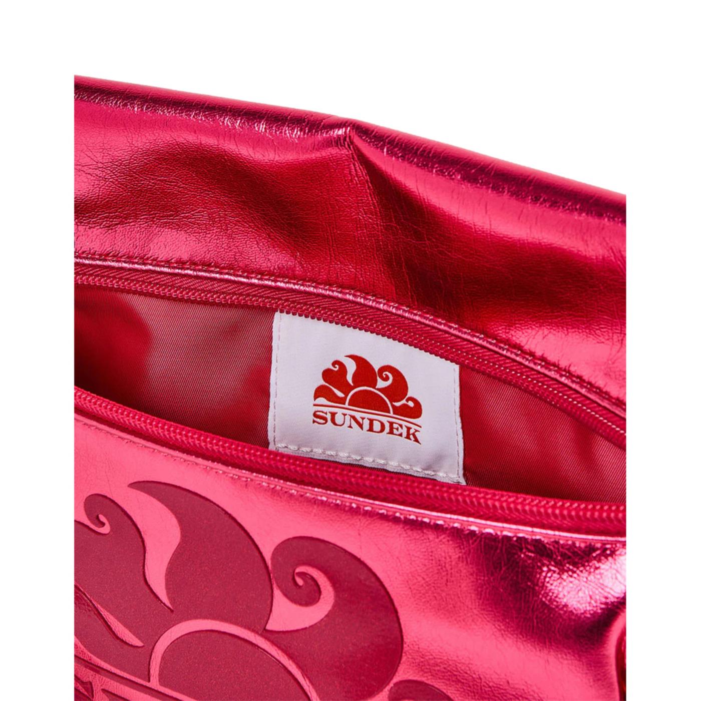 SUNDEK LAMINATED CLUTCH BAG