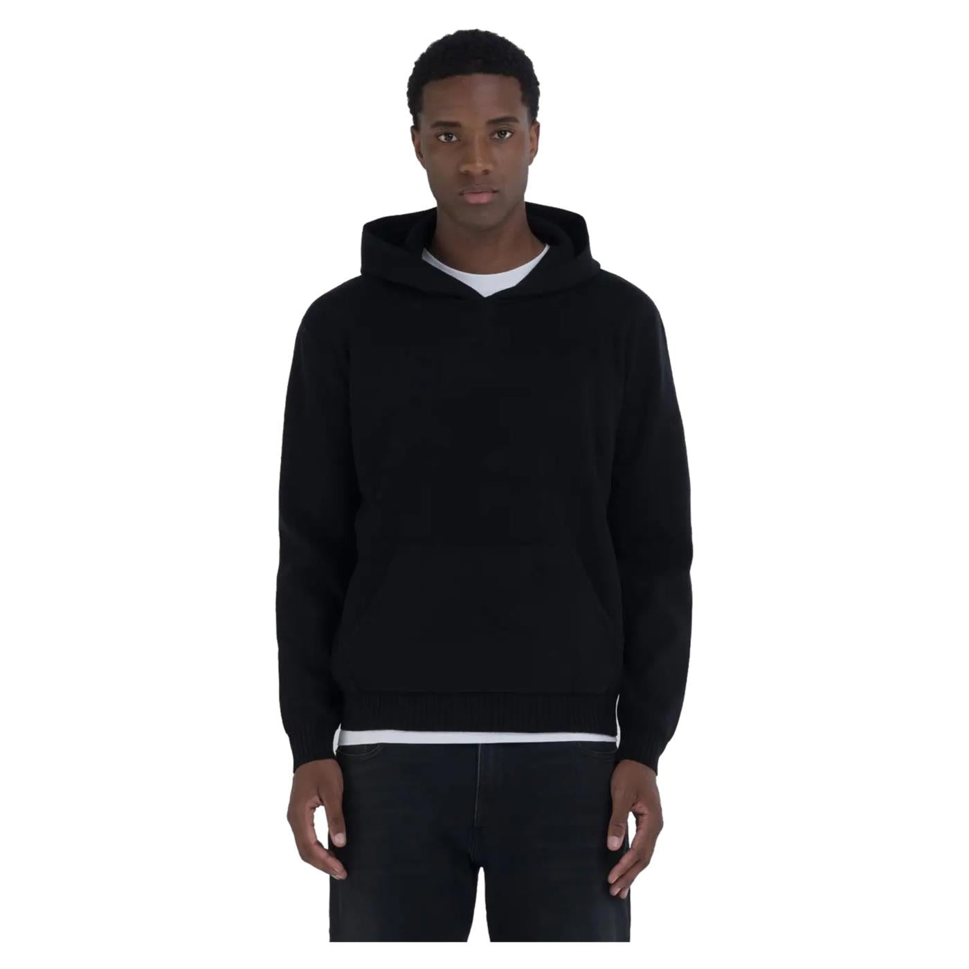 REPLAY MAGLIONE CON CAPPUCCIO