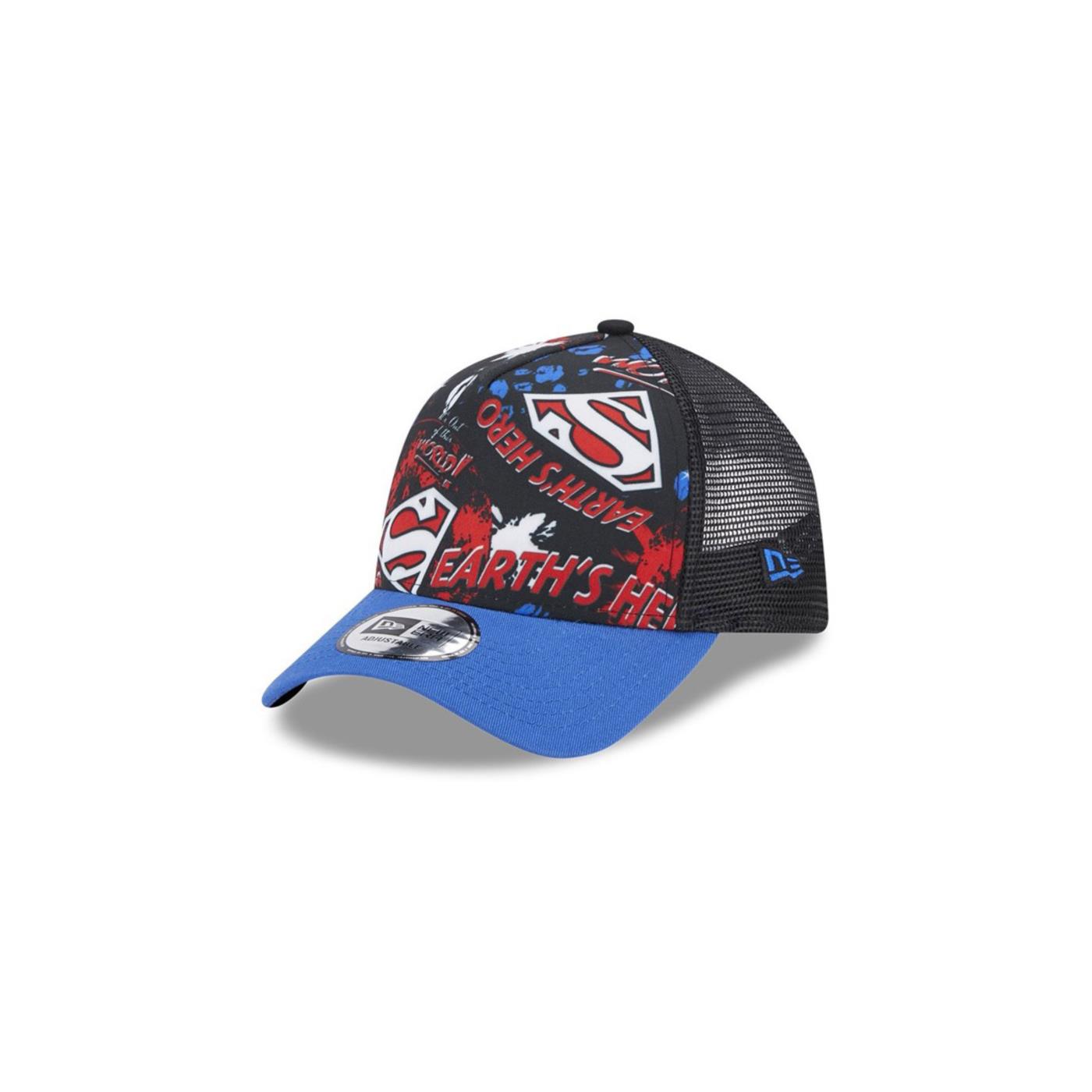 NEW ERA SUPERMAN PRINT TRUCKER