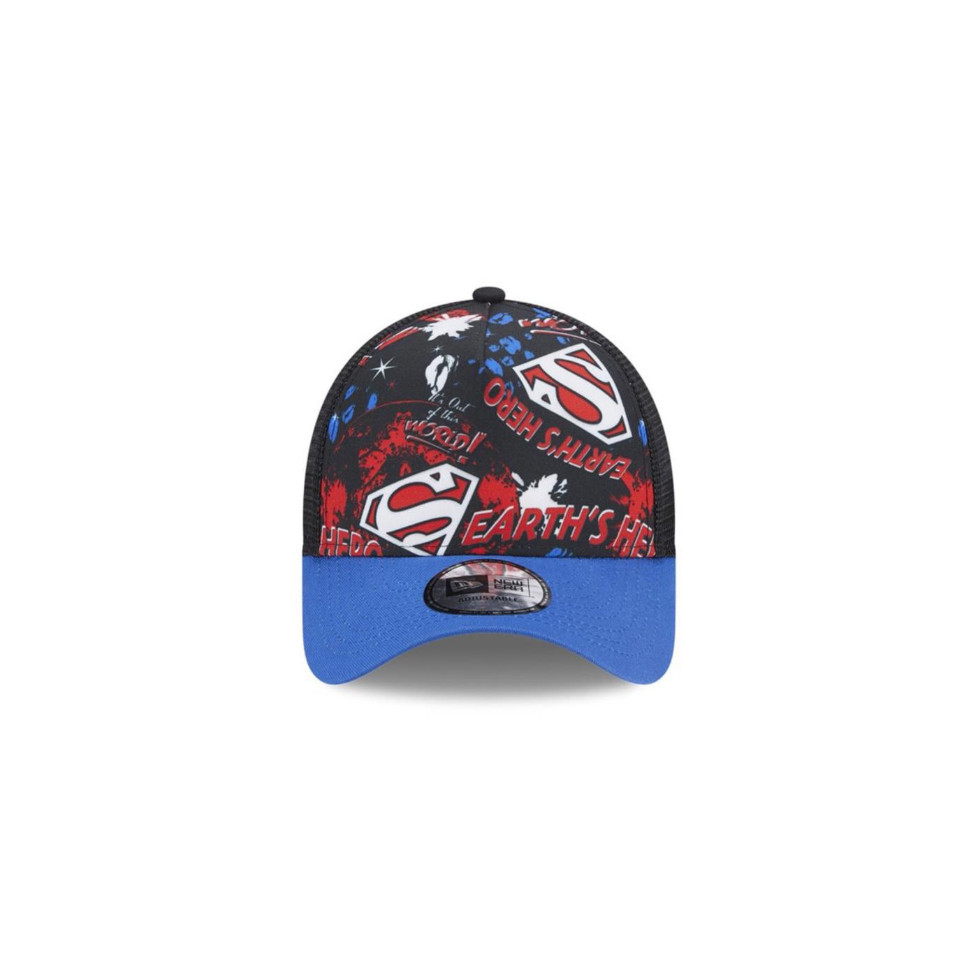 NEW ERA SUPERMAN PRINT TRUCKER