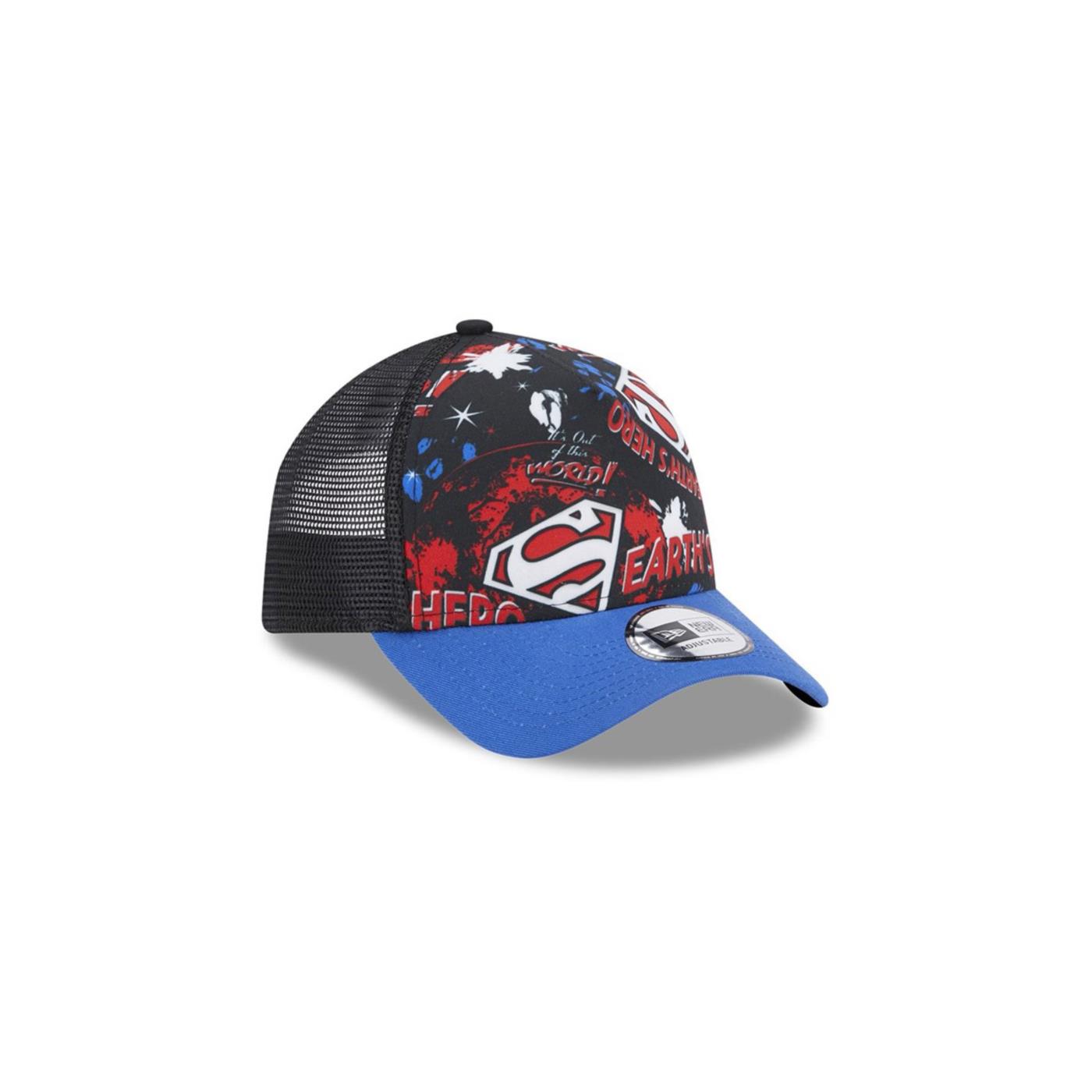 NEW ERA SUPERMAN PRINT TRUCKER