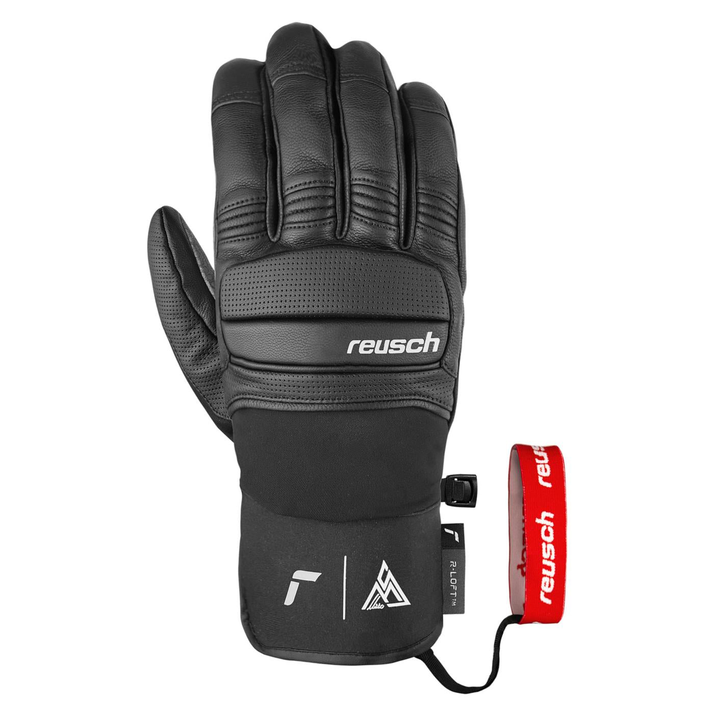 REUSCH MARCO SCHWARZ SKI GLOVES