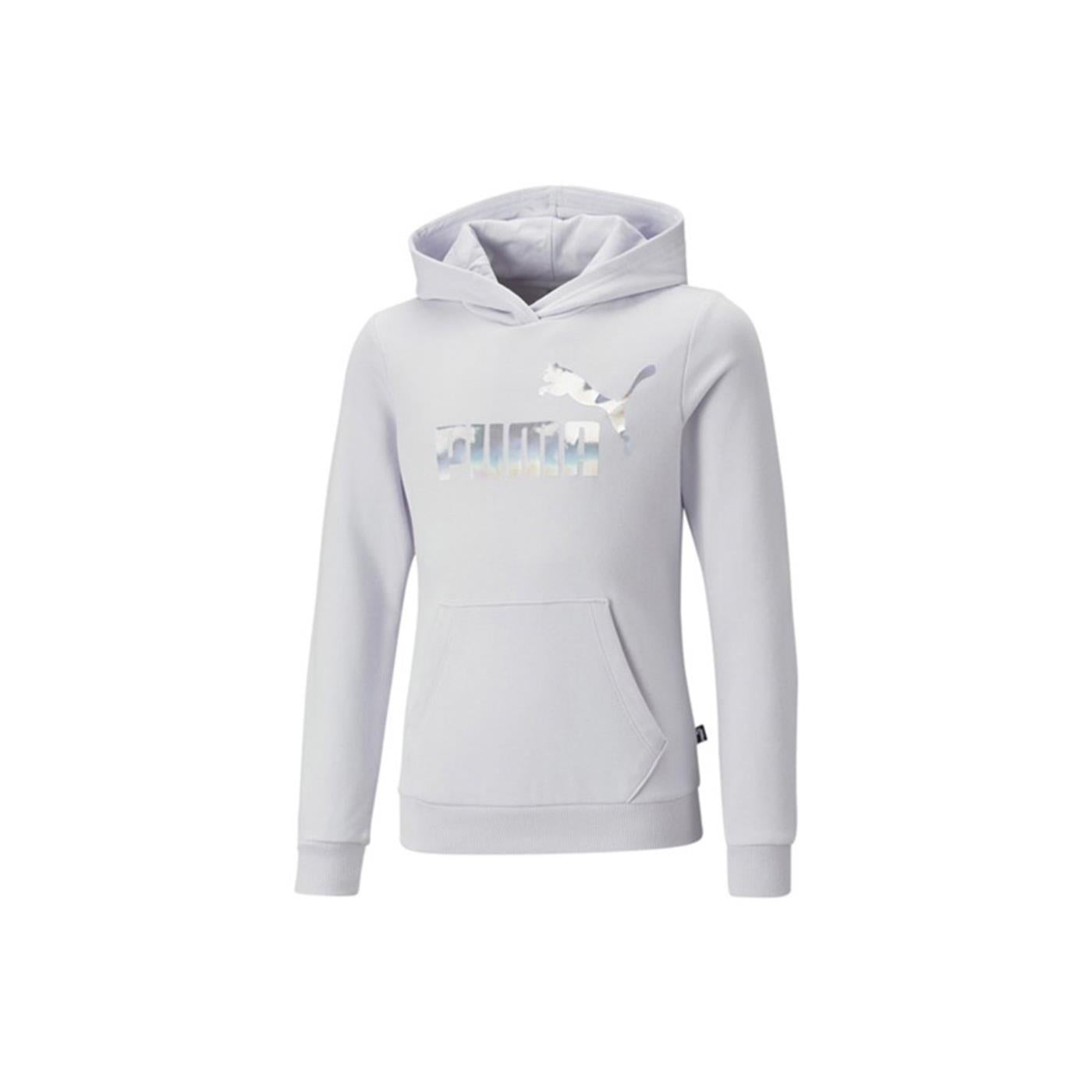 PUMA NOVA SHINE LOGO HOODIE JR