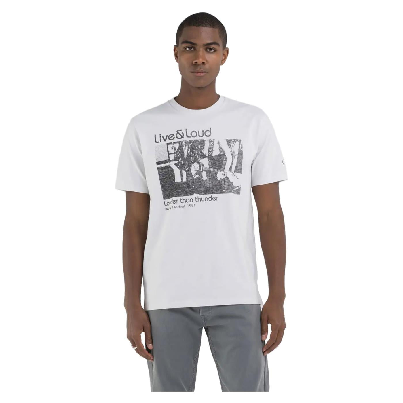 REPLAY T-SHIRT UOMO MANICA CORTA