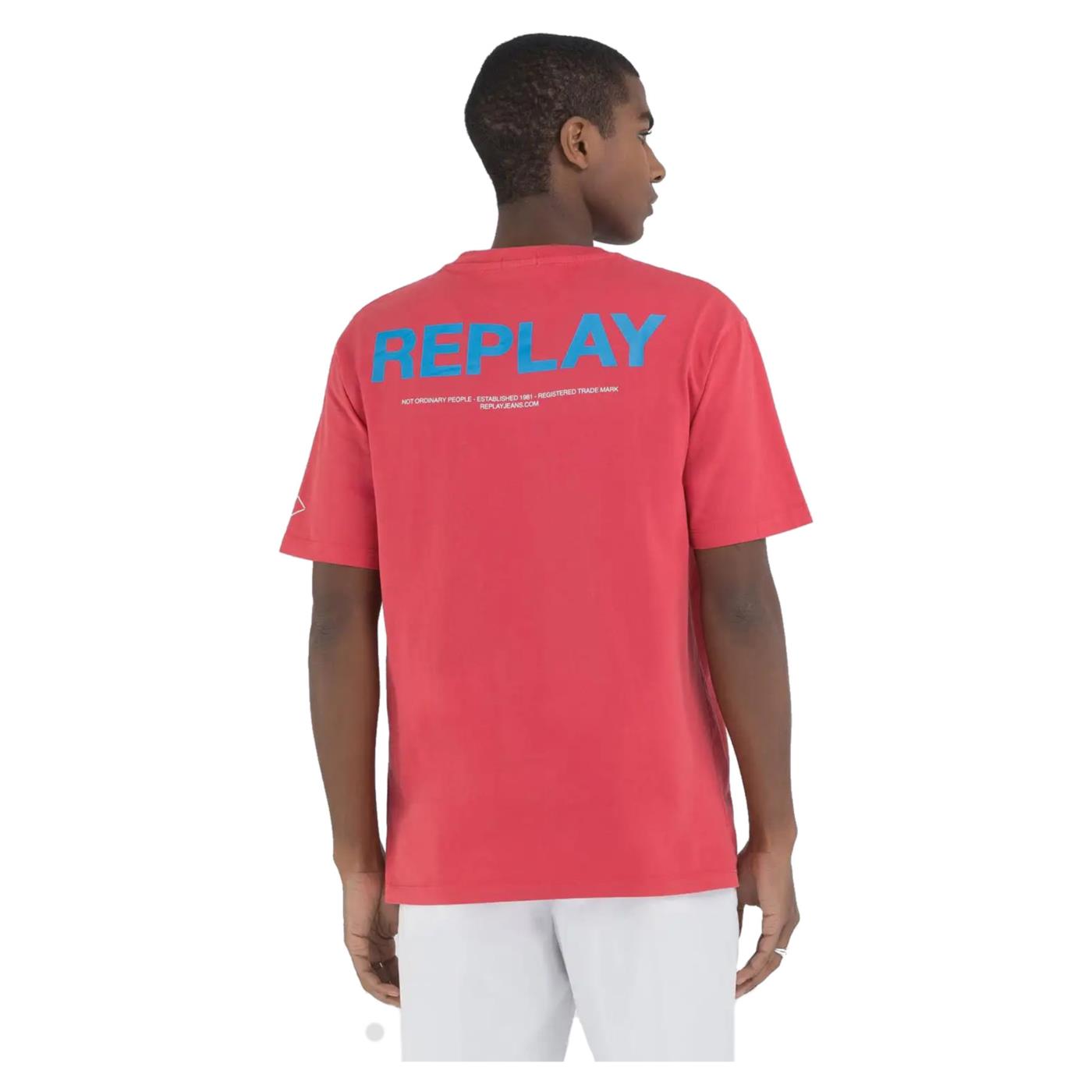 REPLAY T-SHIRT UOMO MANICA CORTA