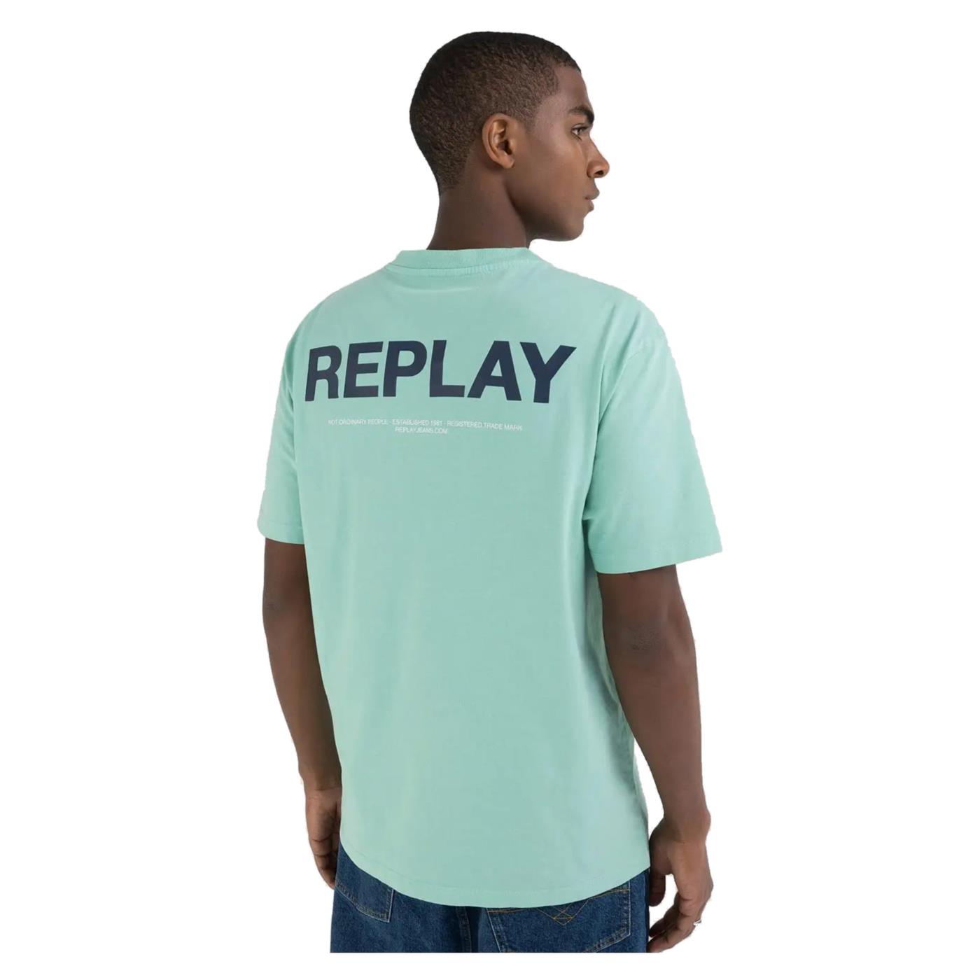 REPLAY T-SHIRT UOMO MANICA CORTA