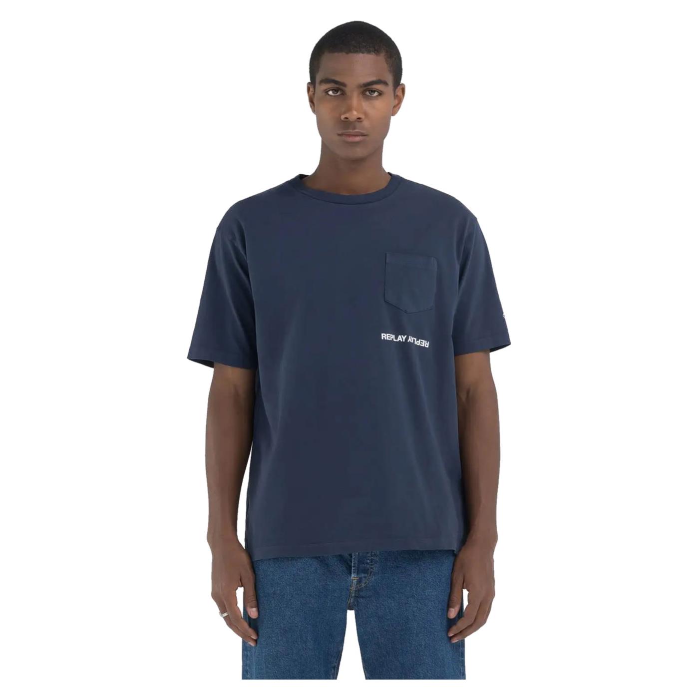 REPLAY T-SHIRT UOMO MANICA CORTA