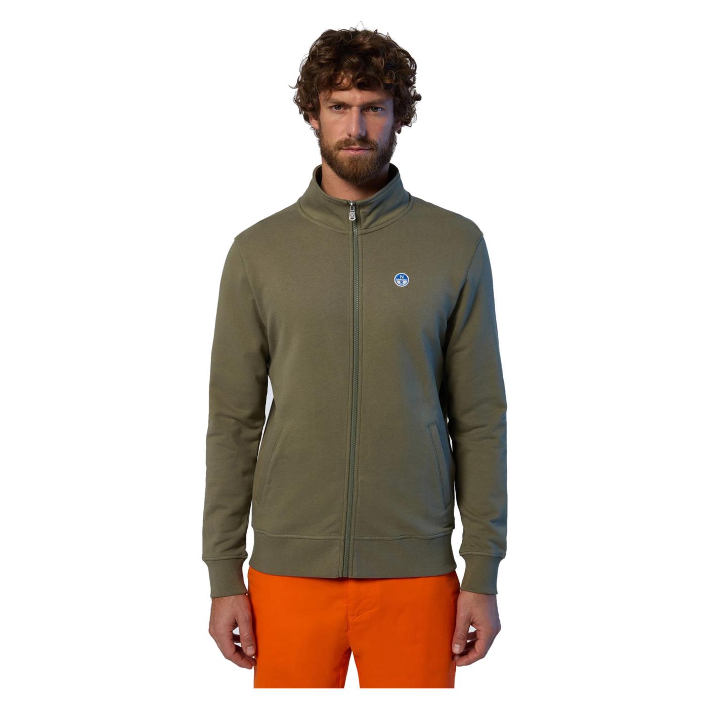 NORTH SAILS BASIC FULL ZIP SWEATSHIRT