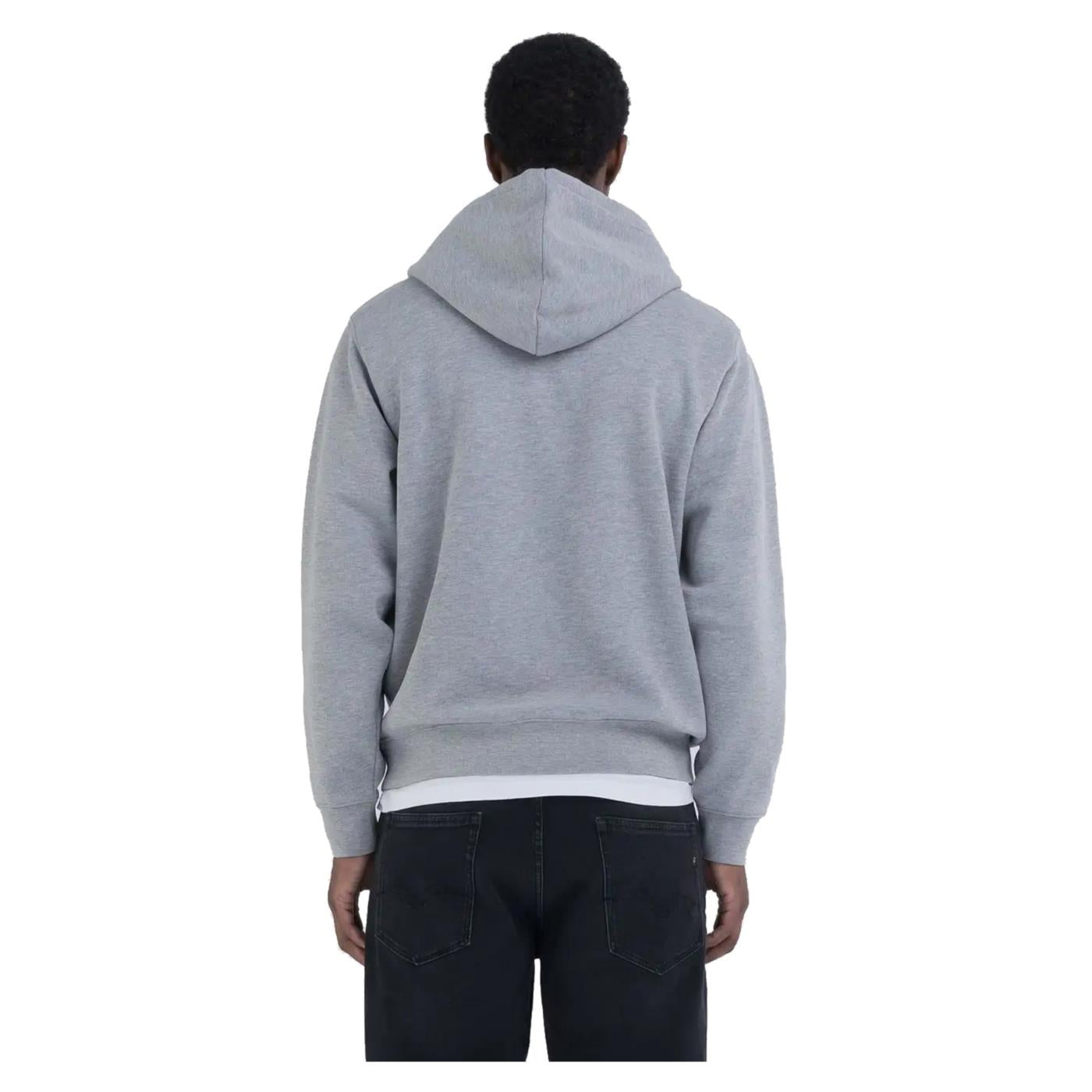 REPLAY FELPA UOMO CON CAPPUCCIO