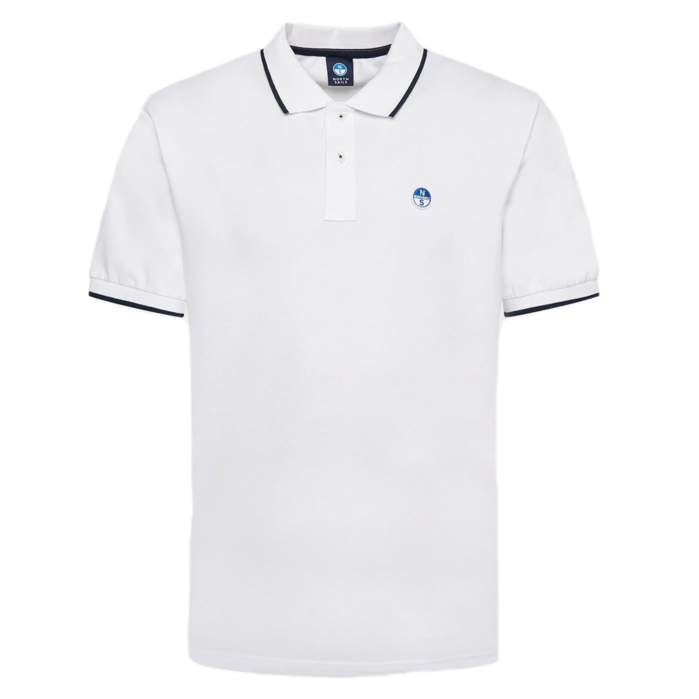 NORTH SAILS POLO SS COLLAR STRIPED