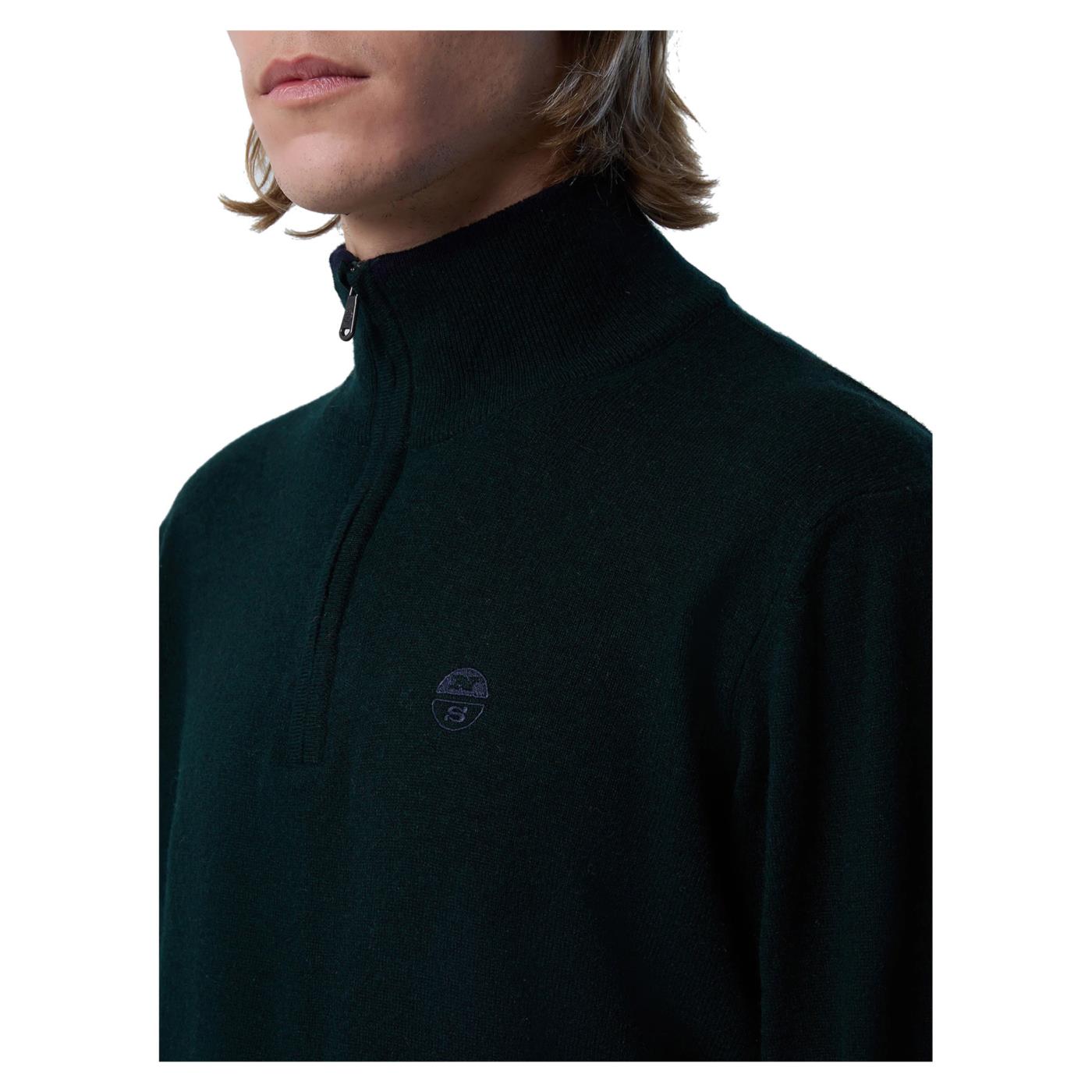 NORTH SAILS HALF ZIP 12GG KNITWEAR