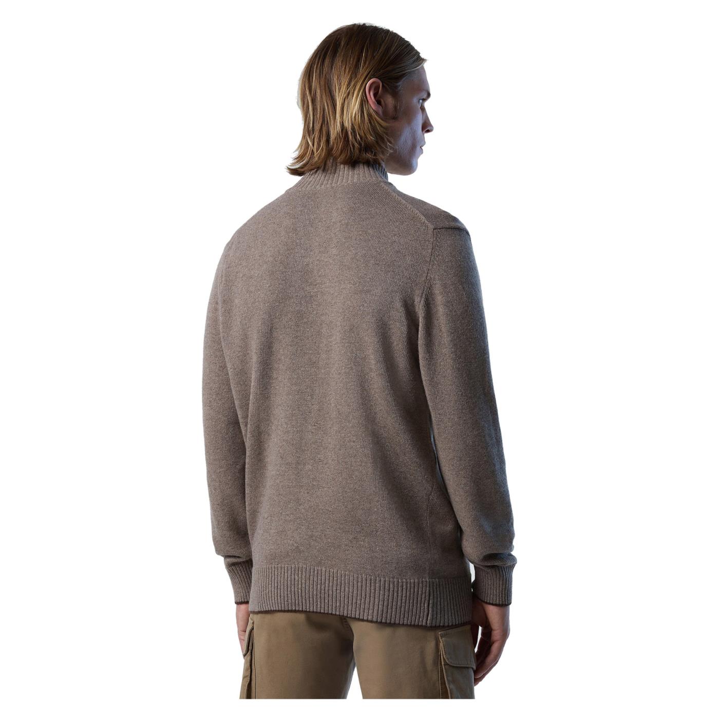 NORTH SAILS HALF BUTTON 7GG KNITWEAR