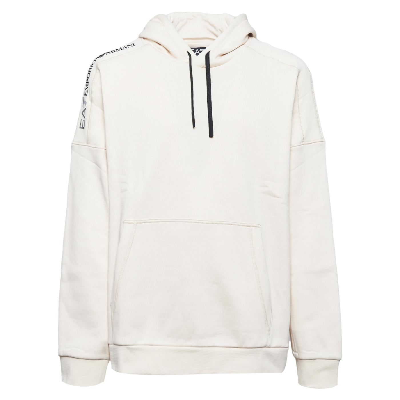 EMPORIO ARMANI 7 EA7 TRAIN LOGO TAPE HOODIE