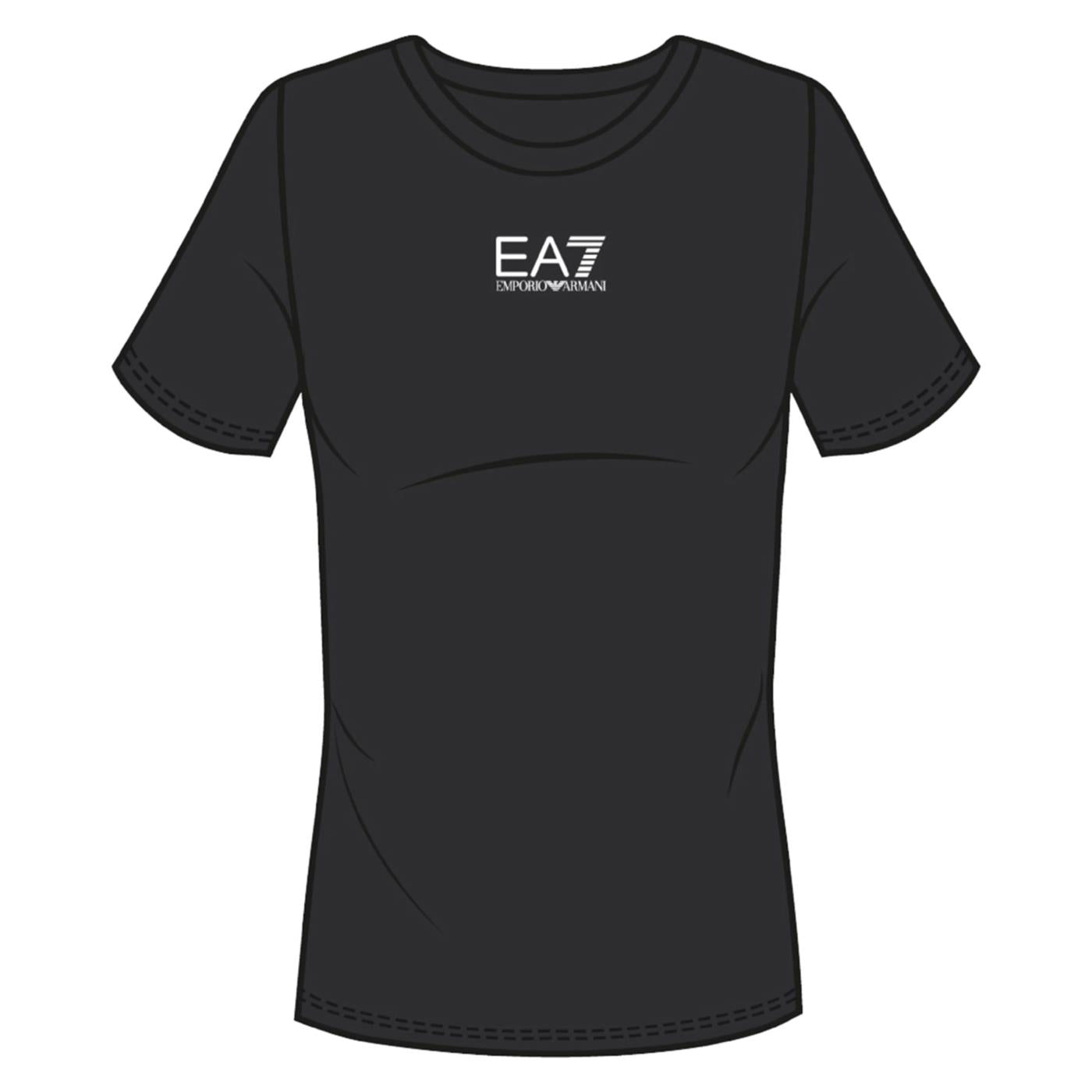 EMPORIO ARMANI 7 EA7 TRAIN LOGO SERIES W TEE