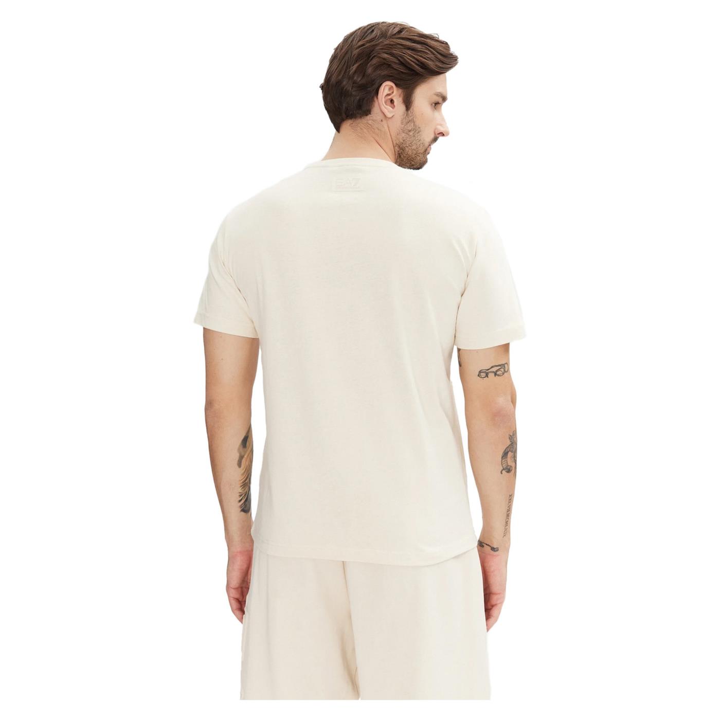 EMPORIO ARMANI 7 EA7 TRAIN OVERSIZE LOGO TEE