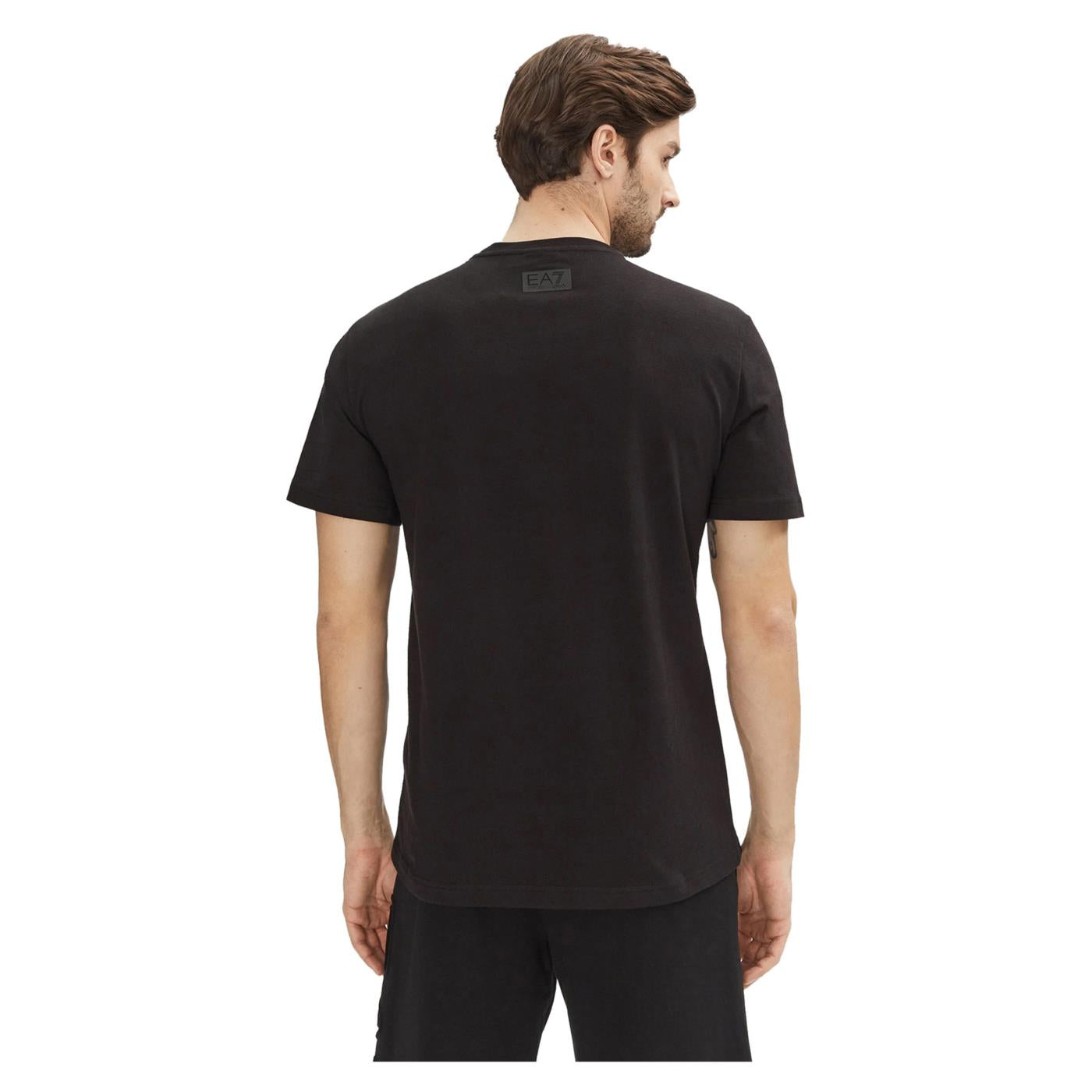 EMPORIO ARMANI 7 EA7 TRAIN OVERSIZE LOGO TEE
