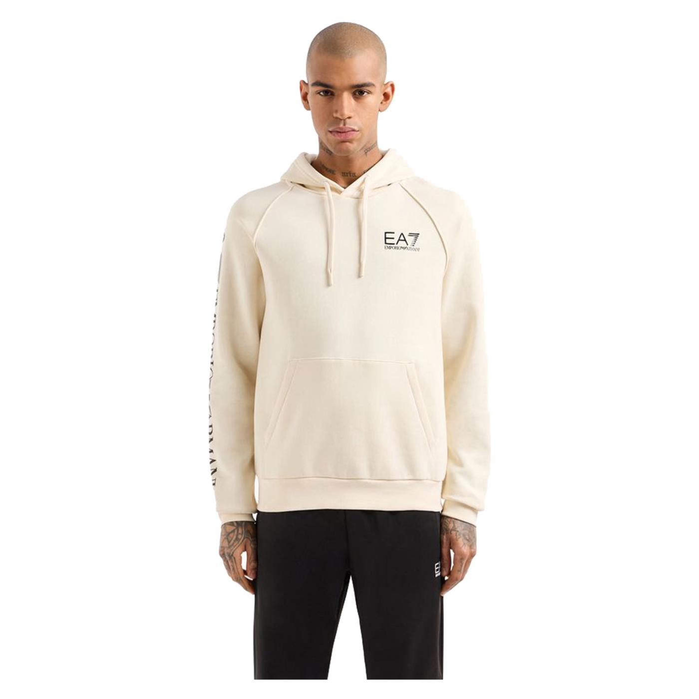 EMPORIO ARMANI 7 EA7 TRAIN LOGO SERIES HOODIE