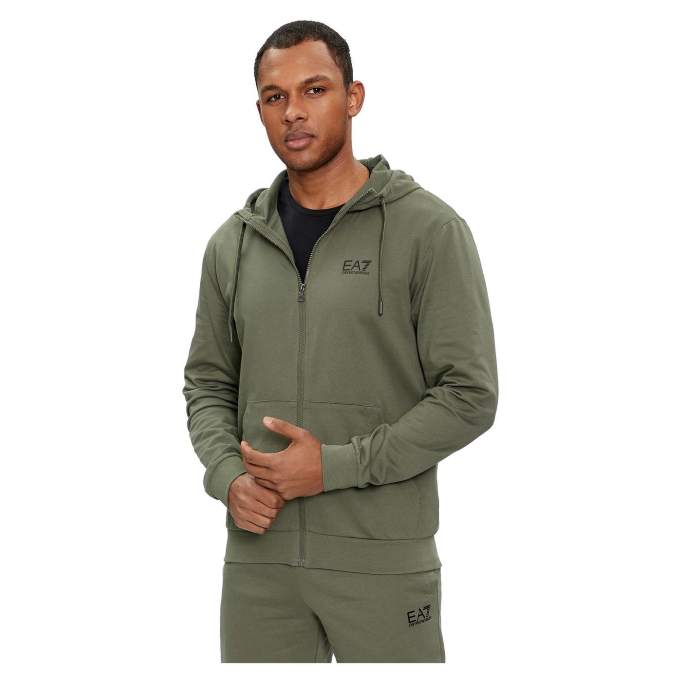 EMPORIO ARMANI 7 EA7 TRAIN CORE ID M HOODIE FZ