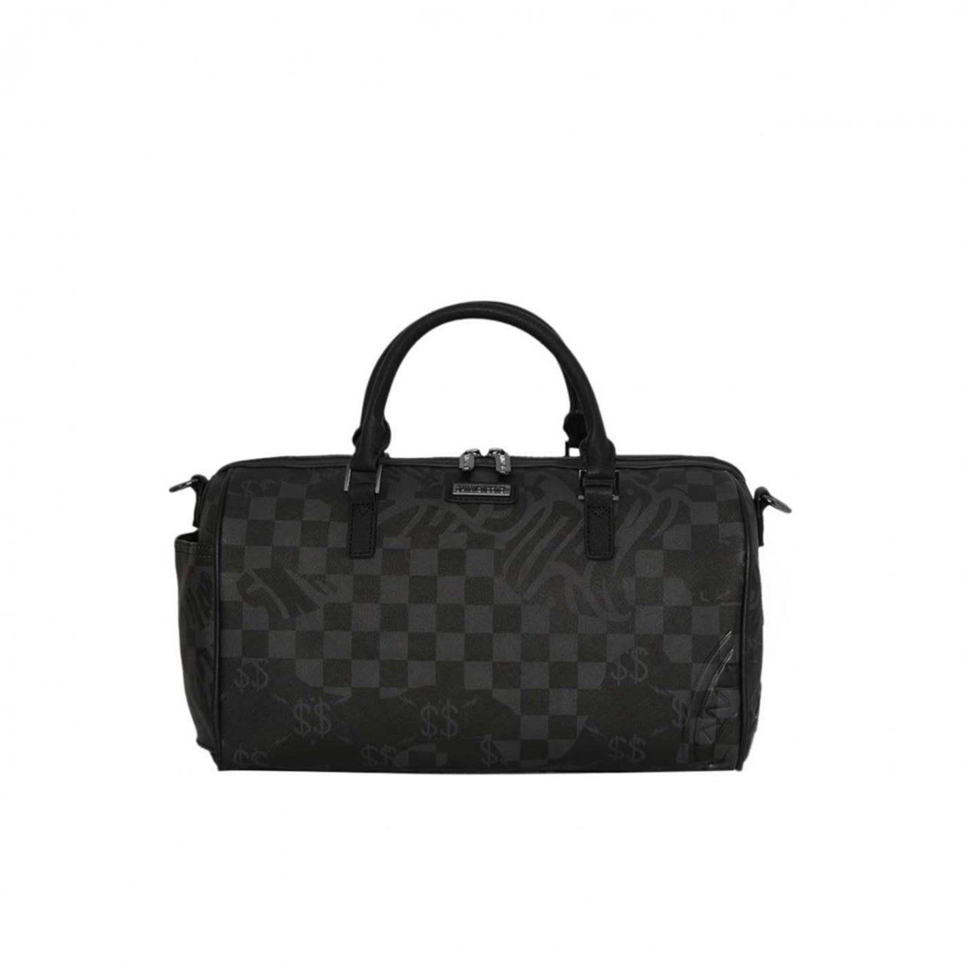 SPRAYGROUND 3AM CHECK MINI DUFFEL